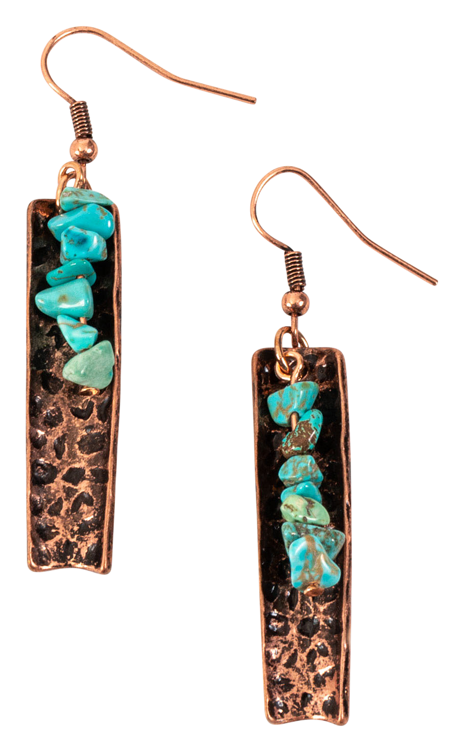 Image of Howard's Wild Spirit Turquoise Bar Earrings