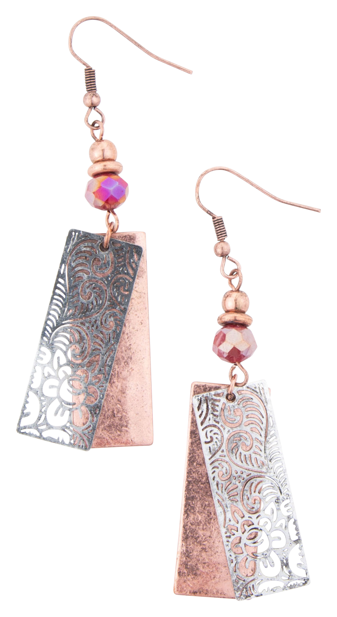 Image of Howard's Wild Spirit Flower Bar Earrings