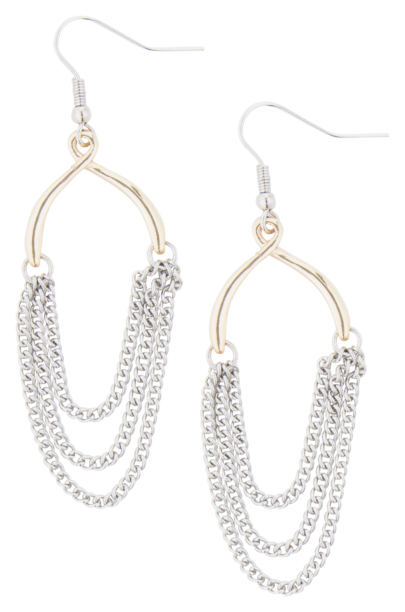 Image of Howard's Wild Spirit Chain Chandelier Earrings
