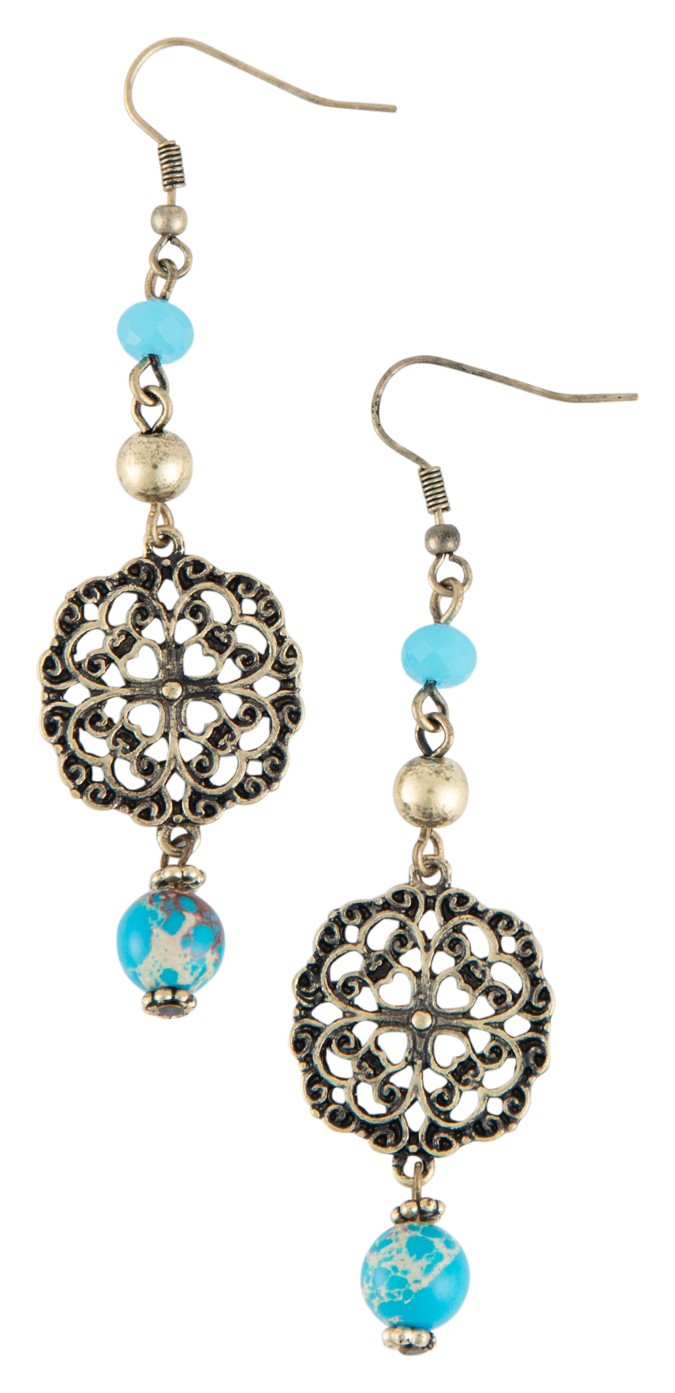 Image of Howard's Wild Spirit Beaded Boho Earrings