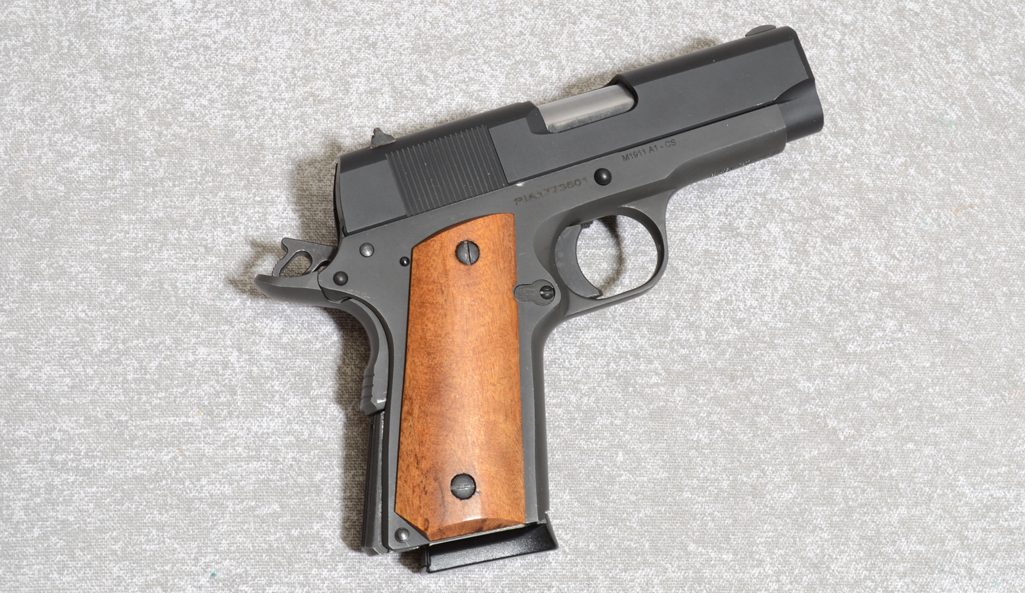 Rock Island M1911 A1-CS Pistol, .45 Auto, 3.6 Inch Barrel, 2 1/2 lbs. - Bass Pro Shops