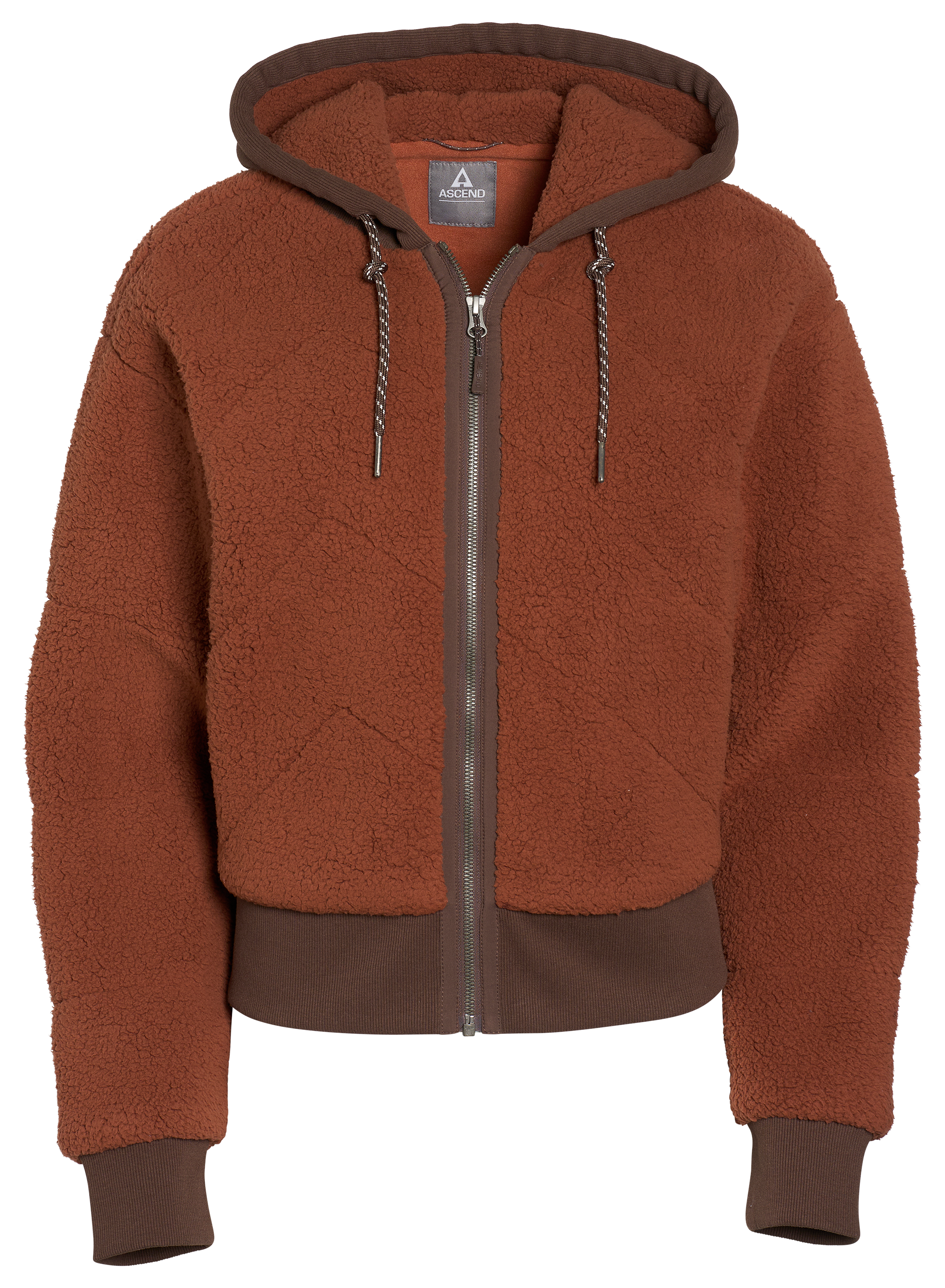 Image of Ascend Sherpa Full-Zip Hooded Jacket