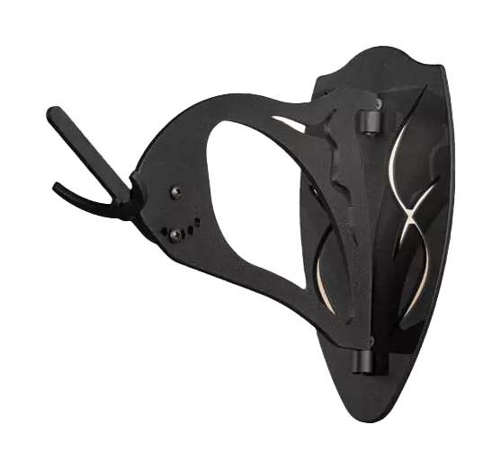 Image of Skull Hooker European Trophy Mounting Systems - Long Arm - Matte Black