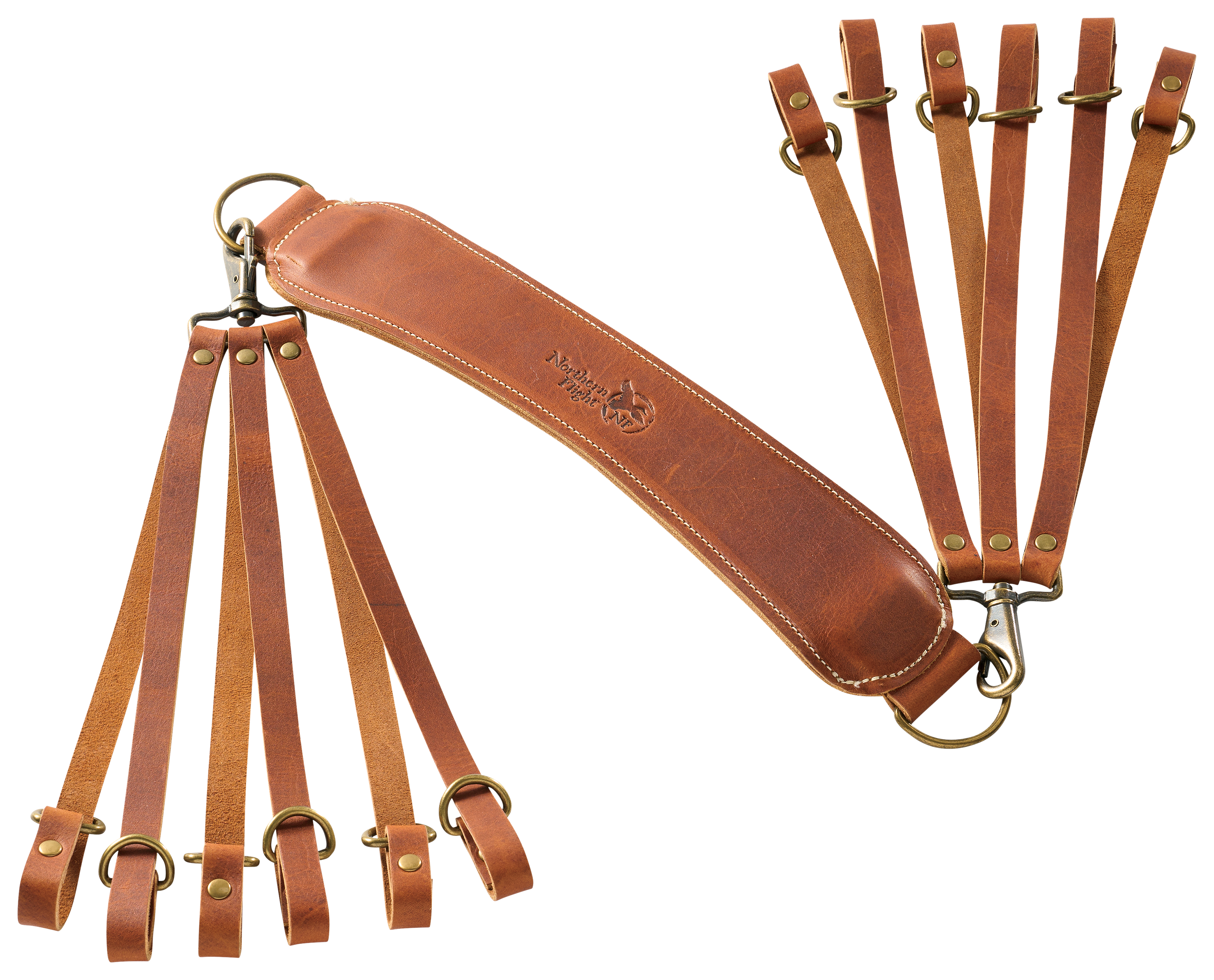 Image of Northern Flight Leather Game Strap Bird Carrier