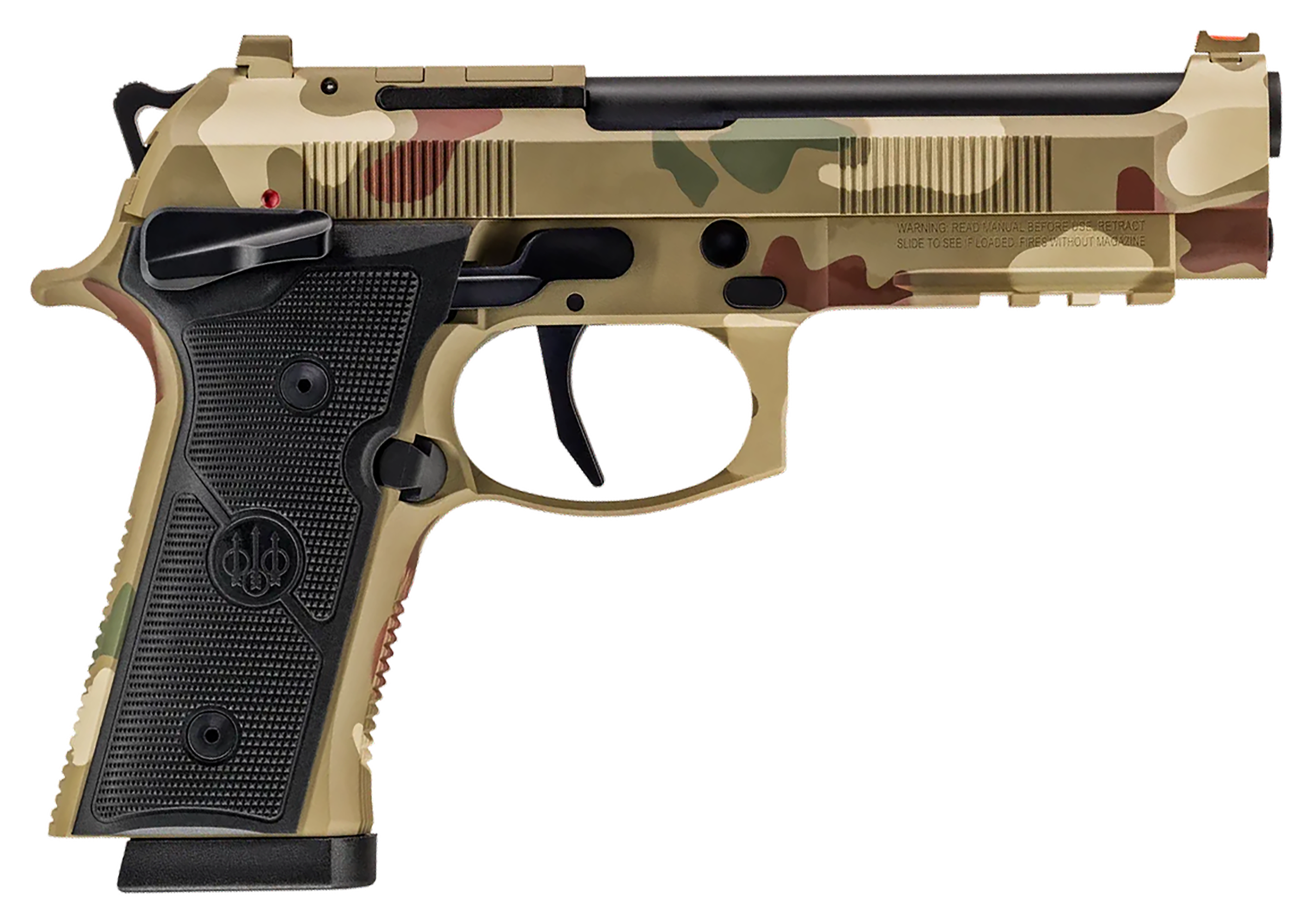 Beretta 92XI Foreign Combat SemiAuto Pistol  18  Frog Skin