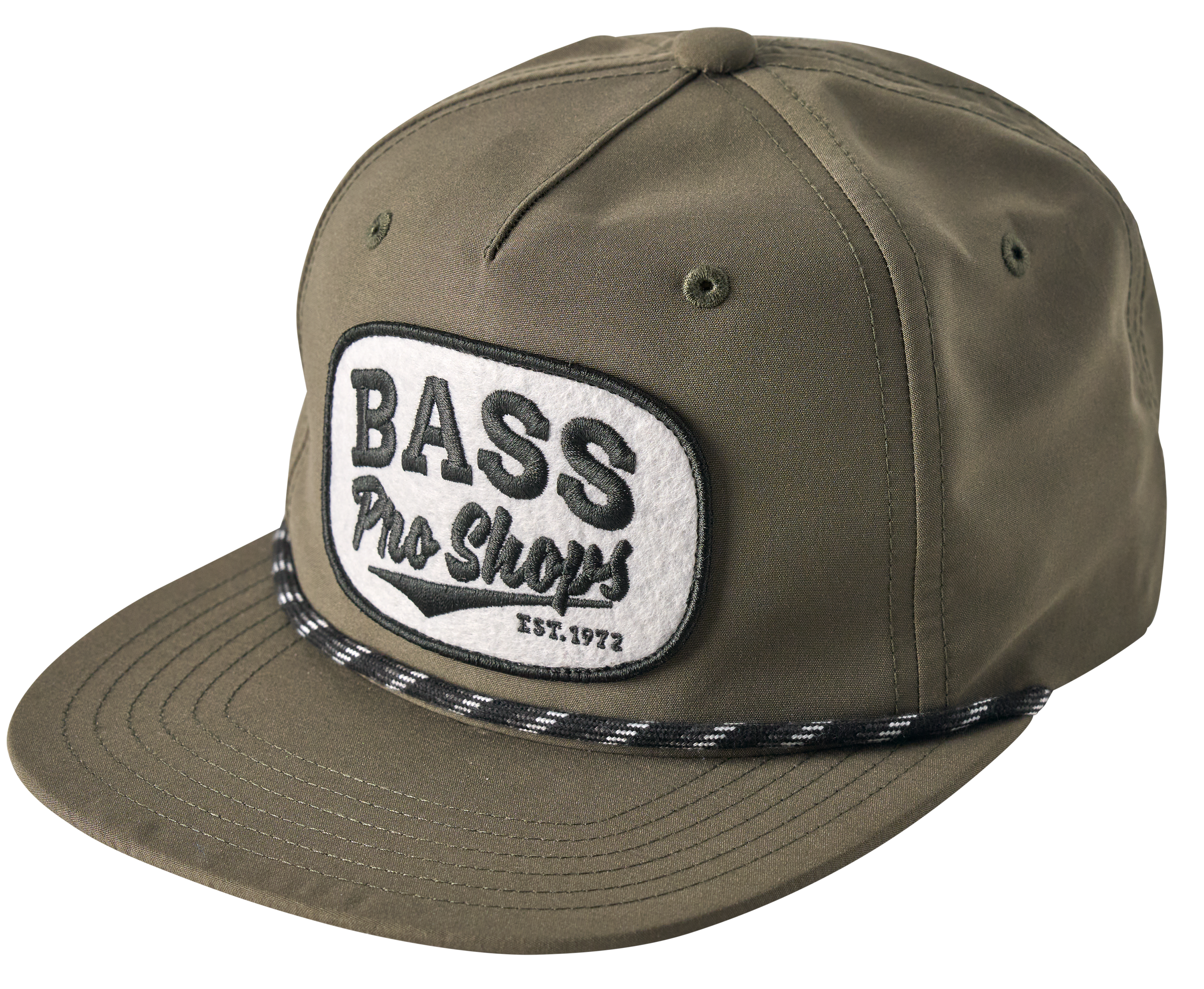 Image of Bass Pro Shops Vintage Patch Cap for Kids - Olive