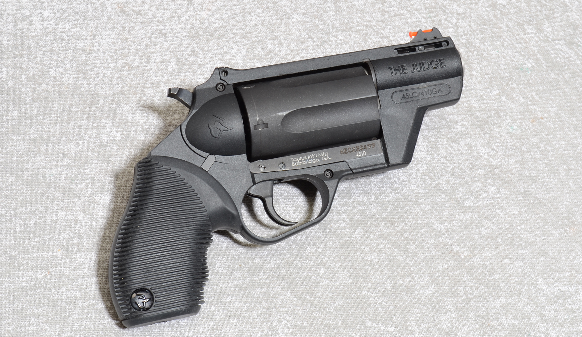 Image of "Taurus 4510 "" The Judge - Public Defender"" .45 Long Colt / ,410 Gauge, 2 Inch Barrel, 1 1/2 lbs."