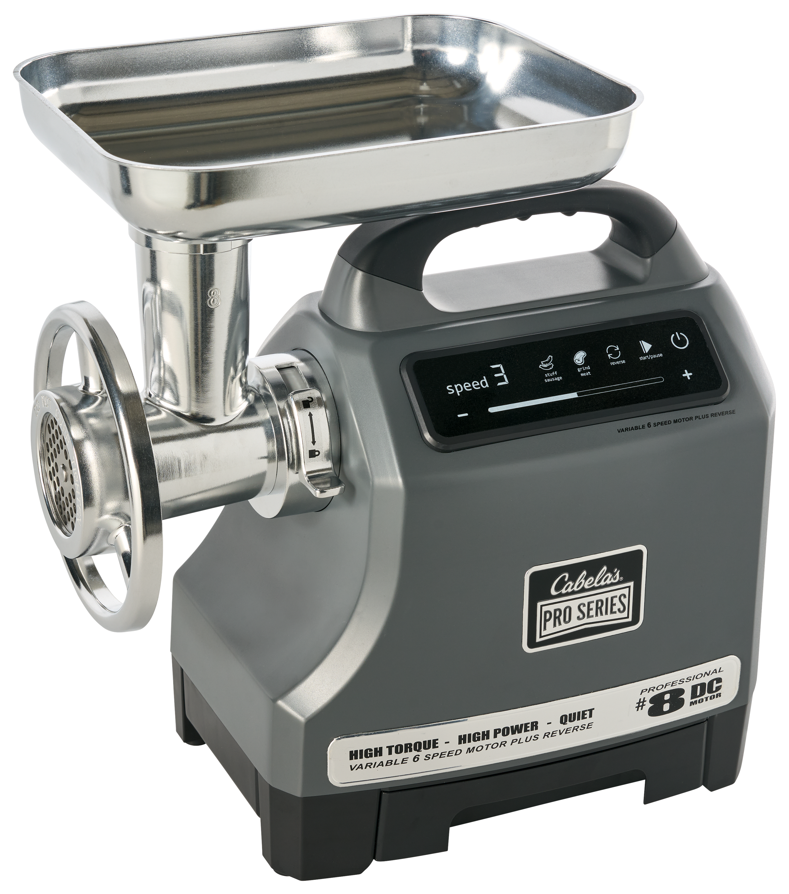 Image of Cabela's Pro-Series #8 DC Electric Meat Grinder