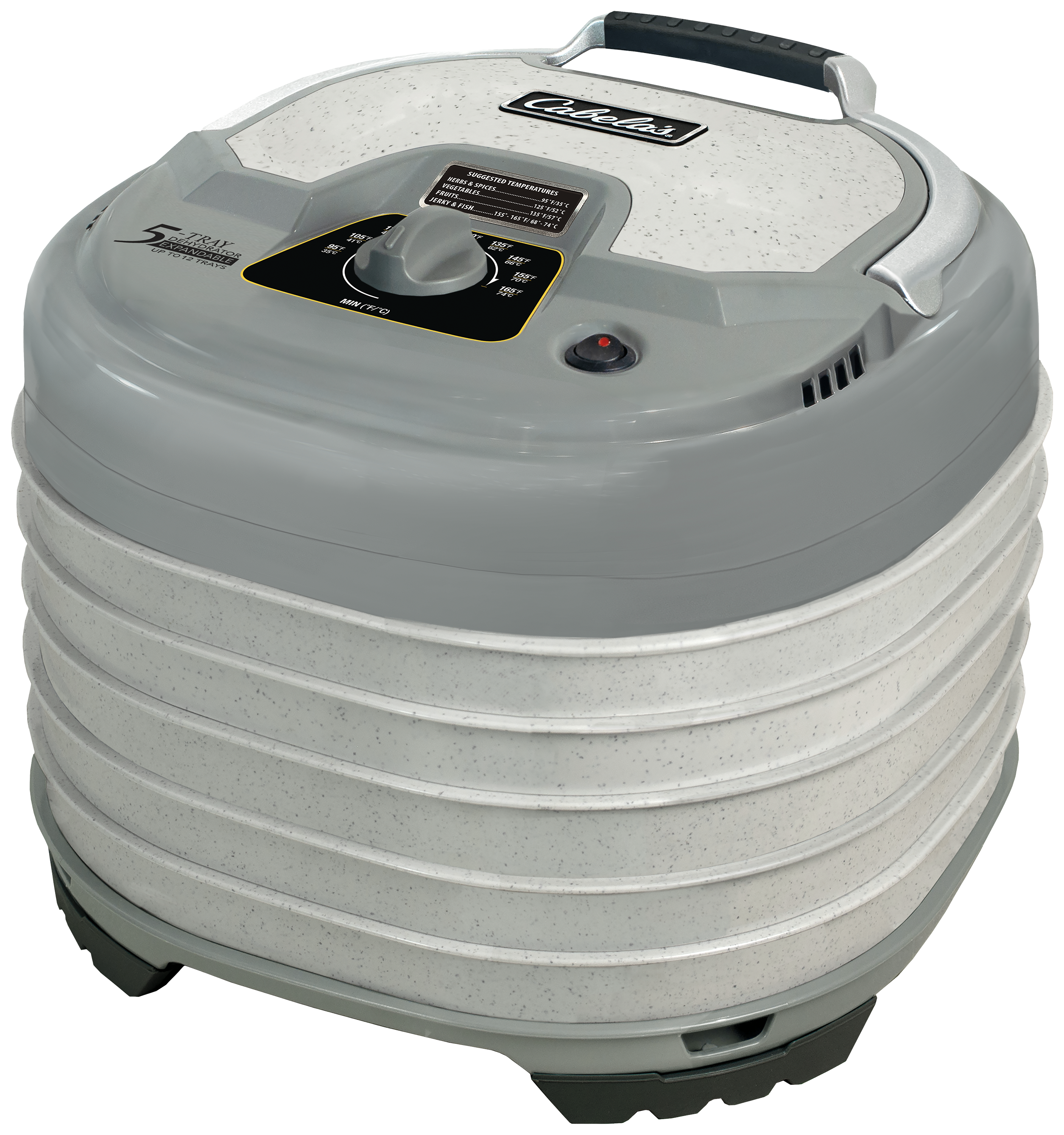 Cabela's Cabela's Expandable 5-Tray Dial Dehydrator - $69.99 at Bass Pro Shops