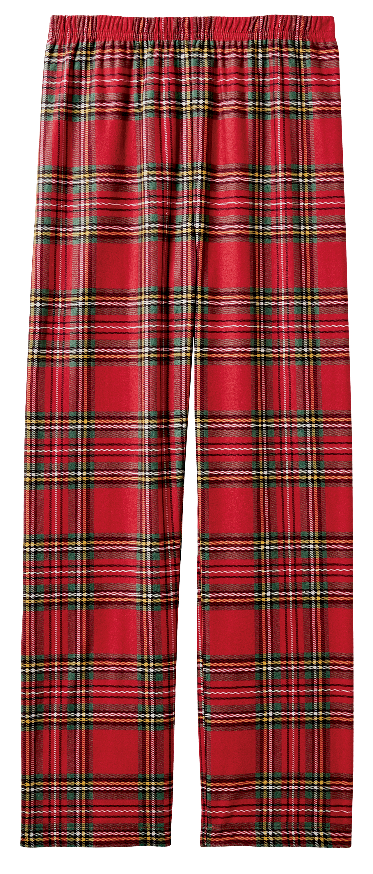 Bass Pro Shops Holiday Pajama Pants for Kids - Red/Green Plaid