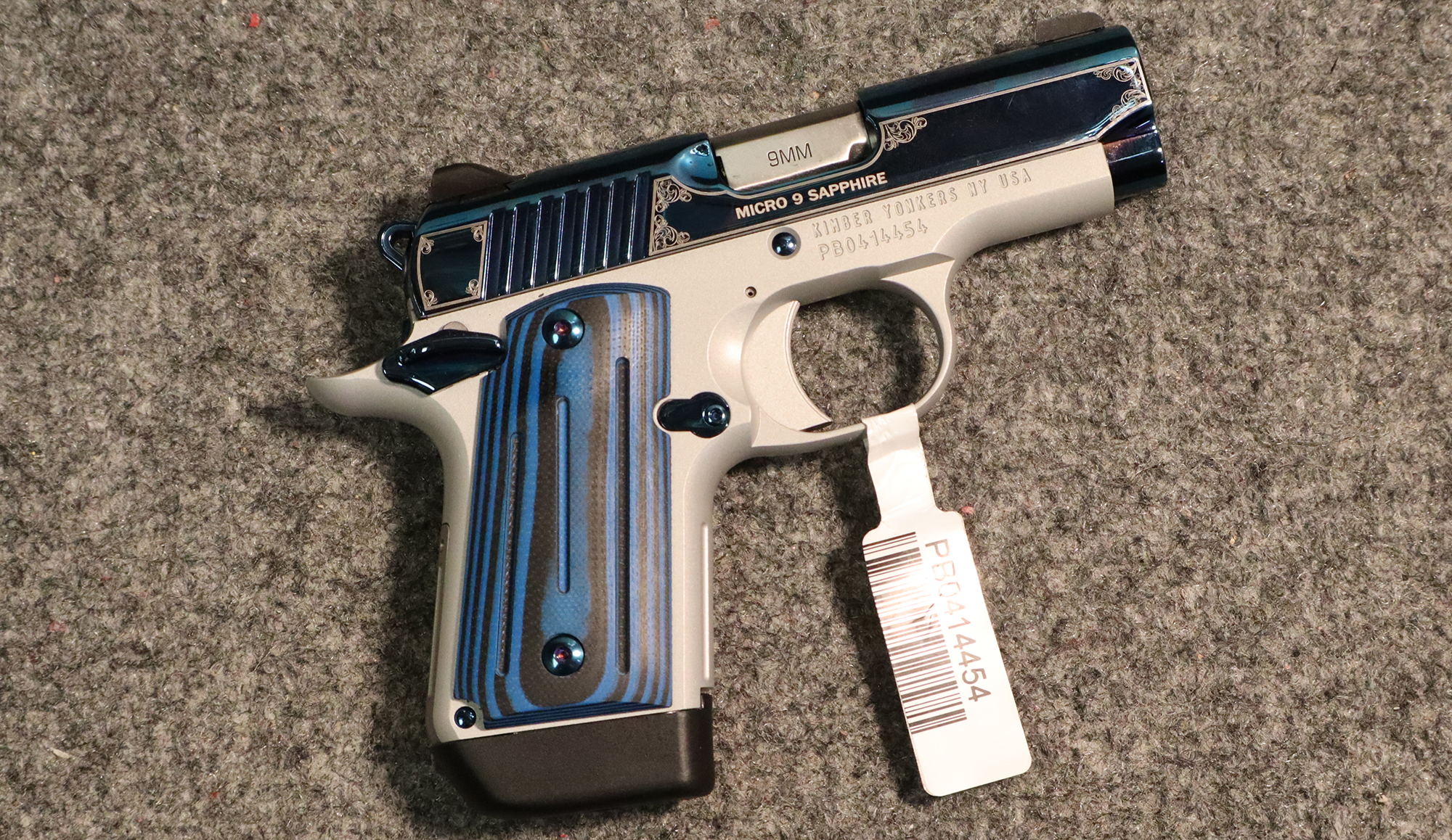 Kimber ~ Micro 9 Sapphire ~ 9mm Luger (SKU: 4750237) - Bass Pro Shops