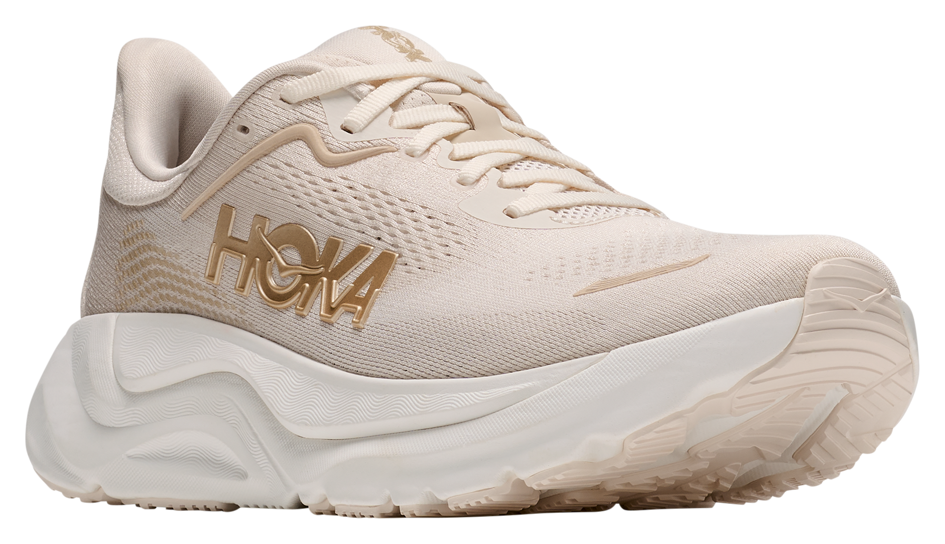 HOKA Arahi 9 Running Shoes for Women - Alabaster/Oat Milk