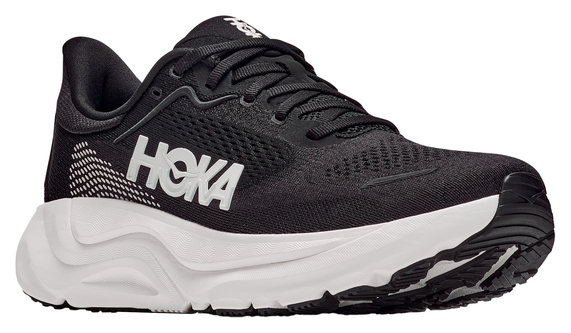 HOKA HOKA Arahi 9 Running Shoes for Women - Black/White - $154.99 at Bass Pro Shops