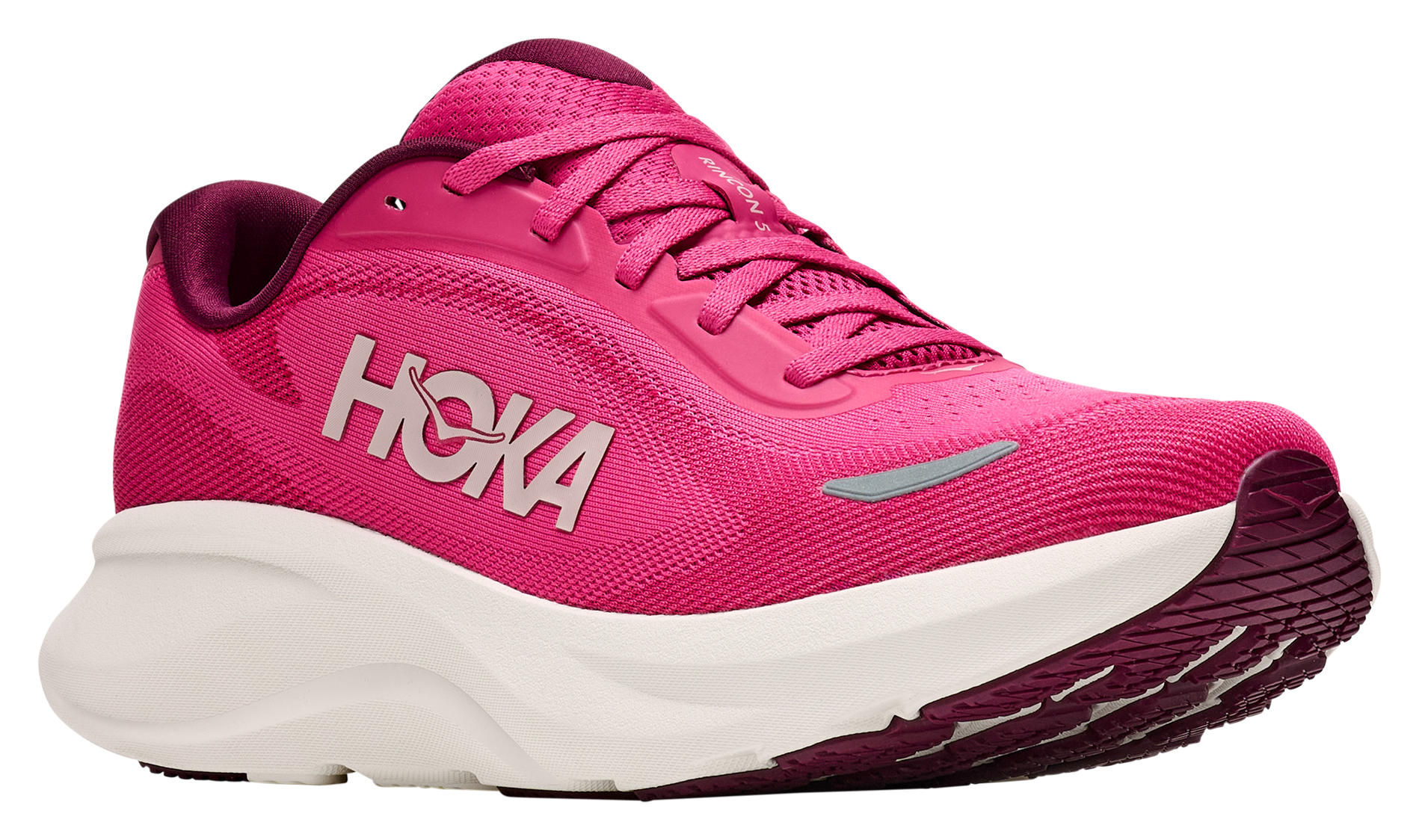 HOKA Rincon 5 Running Shoes for Women - Pink Punch/Alabaster