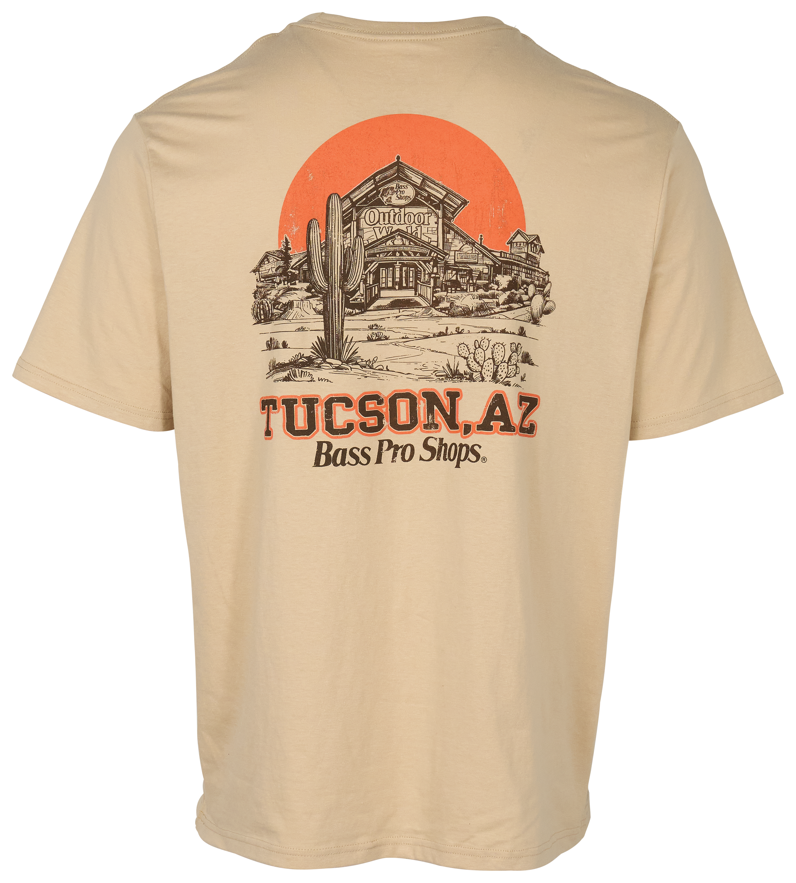 Image of Bass Pro Shops Tucson Store Front Short-Sleeve T-Shirt