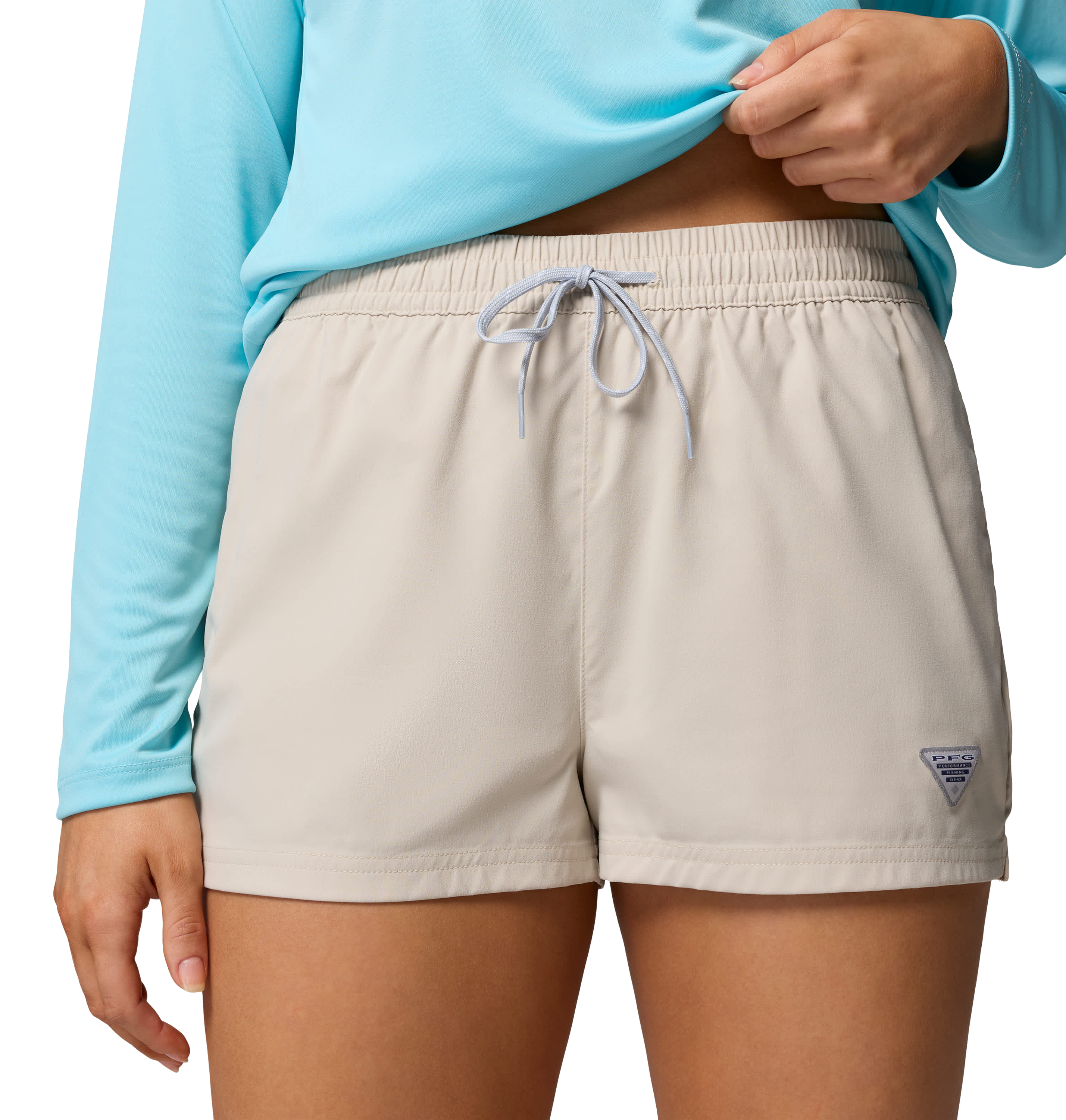 Image of Columbia PFG Rugged Water Shorts - Dark Stone