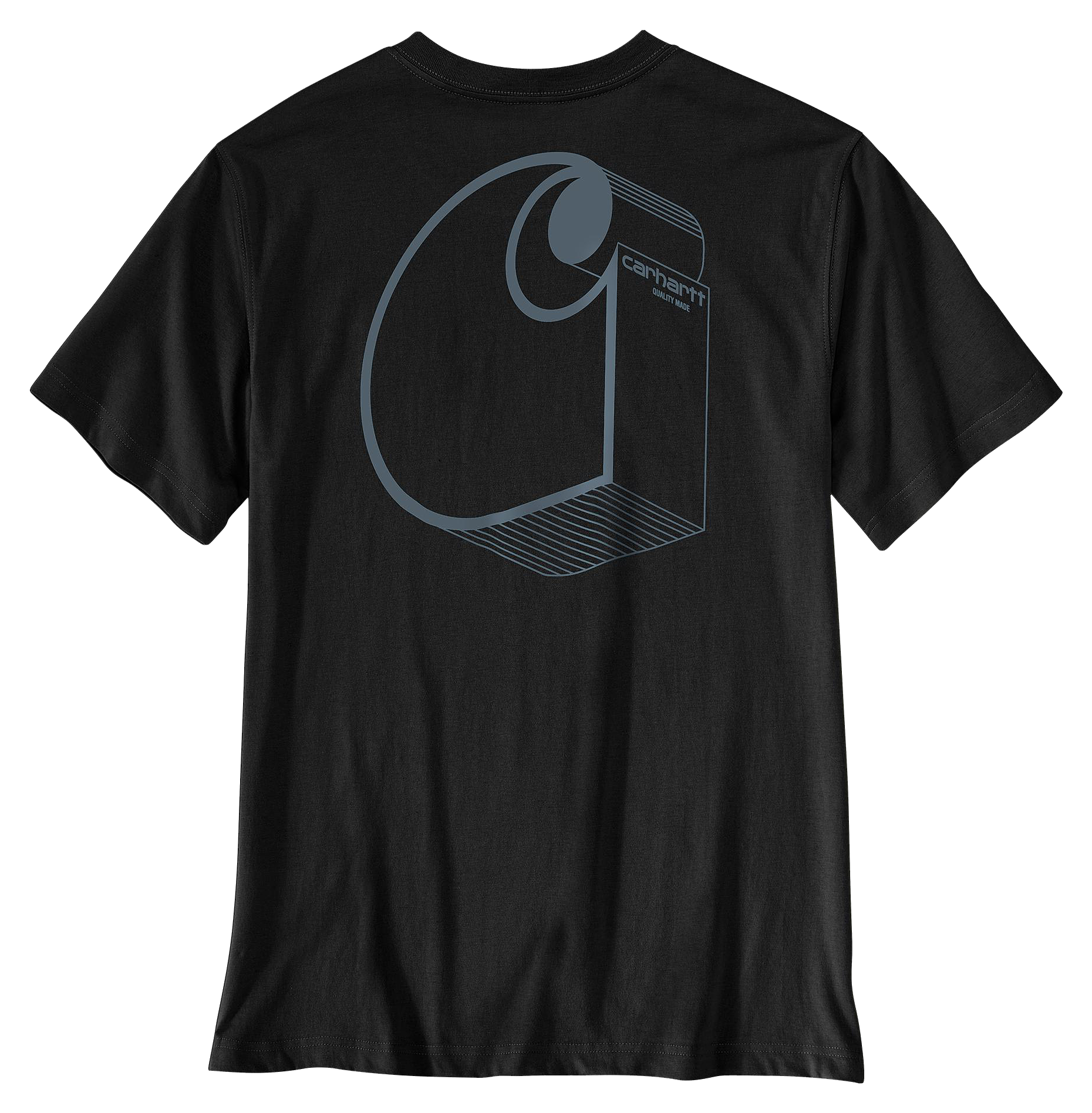 Image of Carhartt Irvine 3D Logo Relaxed-Fit Short-Sleeve T-Shirt
