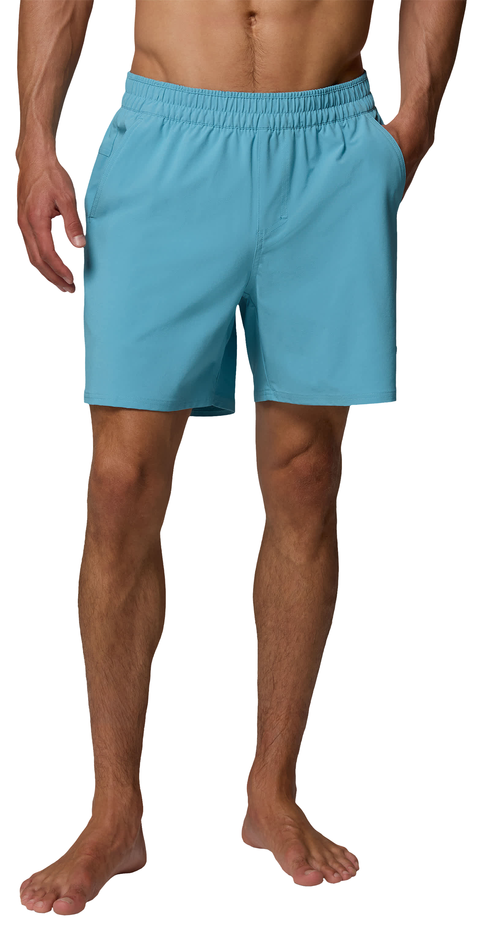 Image of Columbia Terminal Roamer Stretch Shorts - Vintage Blue