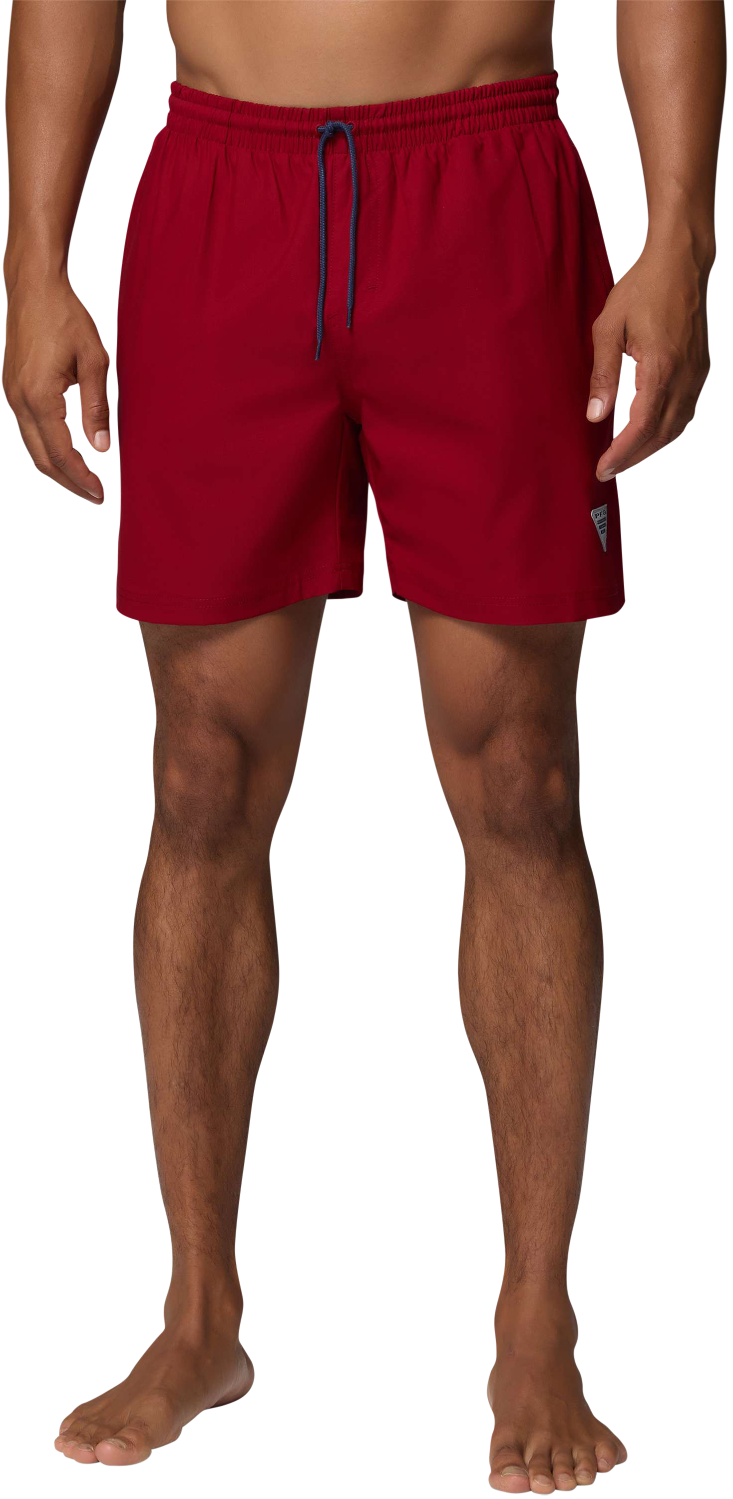 Image of Columbia PFG Rambler Swim Shorts - Beet