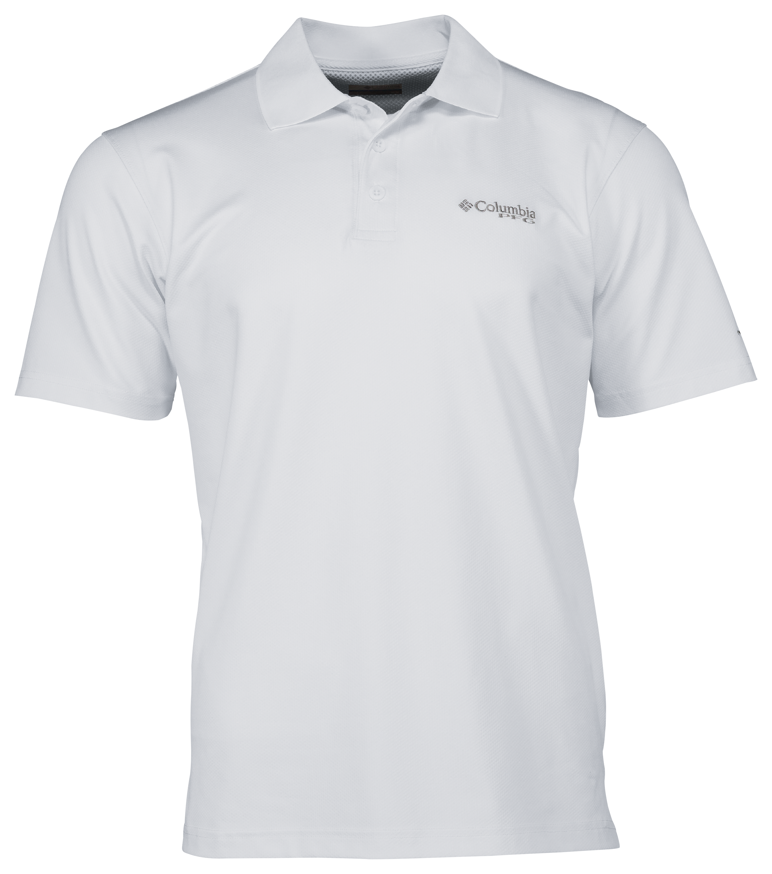 Image of Columbia Low Drag Offshore Short-Sleeve Polo for Men - White
