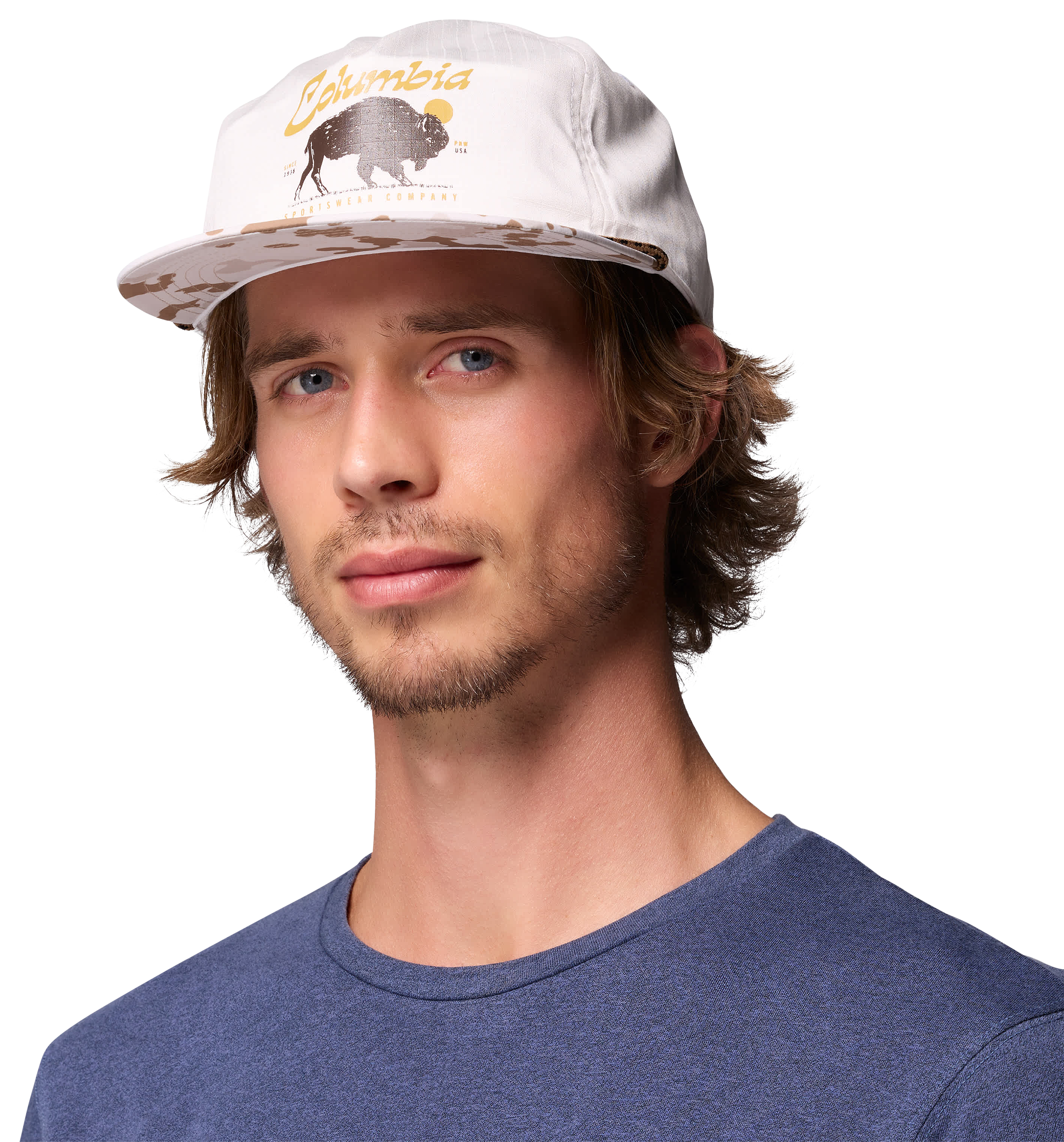 COLUMBIA Ratchet Strap Buffalo Snapback Cap