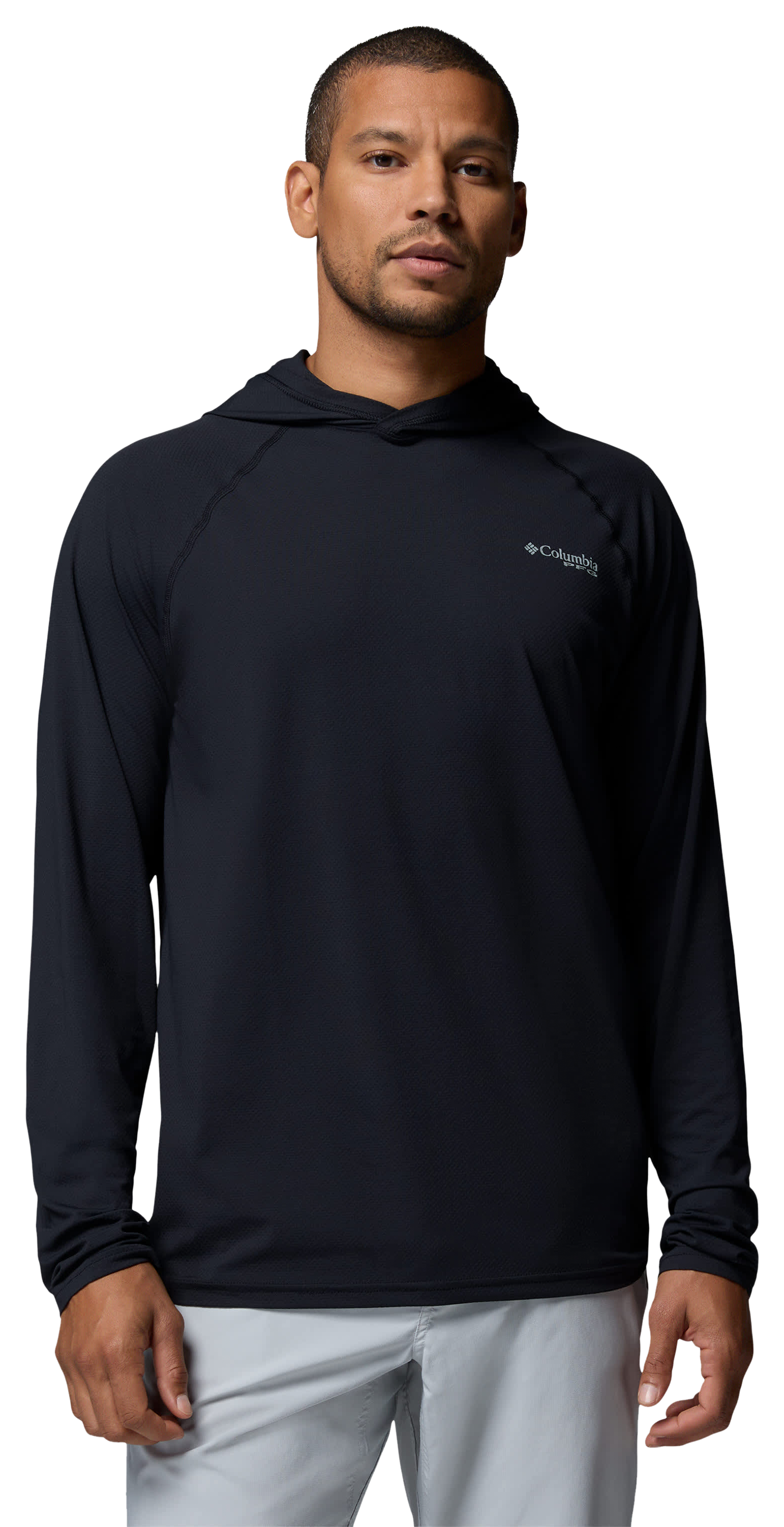 Image of Columbia PFG Solar Stream II Hoodie - Black - S