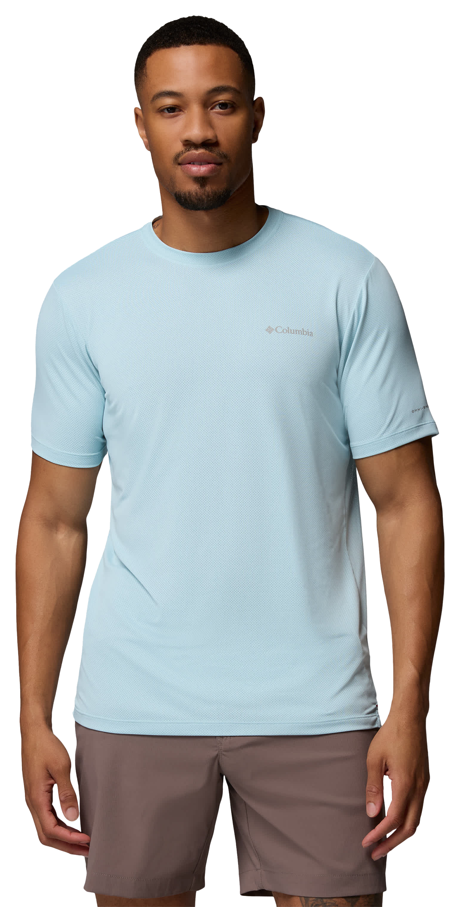Image of Columbia Tech Trail Utility Short-Sleeve T-Shirt - Marine Light