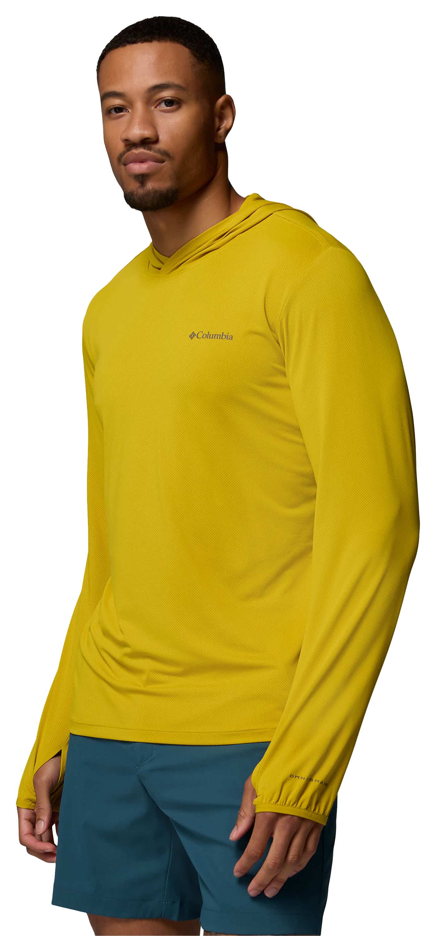 Image of Columbia Tech Trail Utility Long-Sleeve Hoodie- Antique Moss