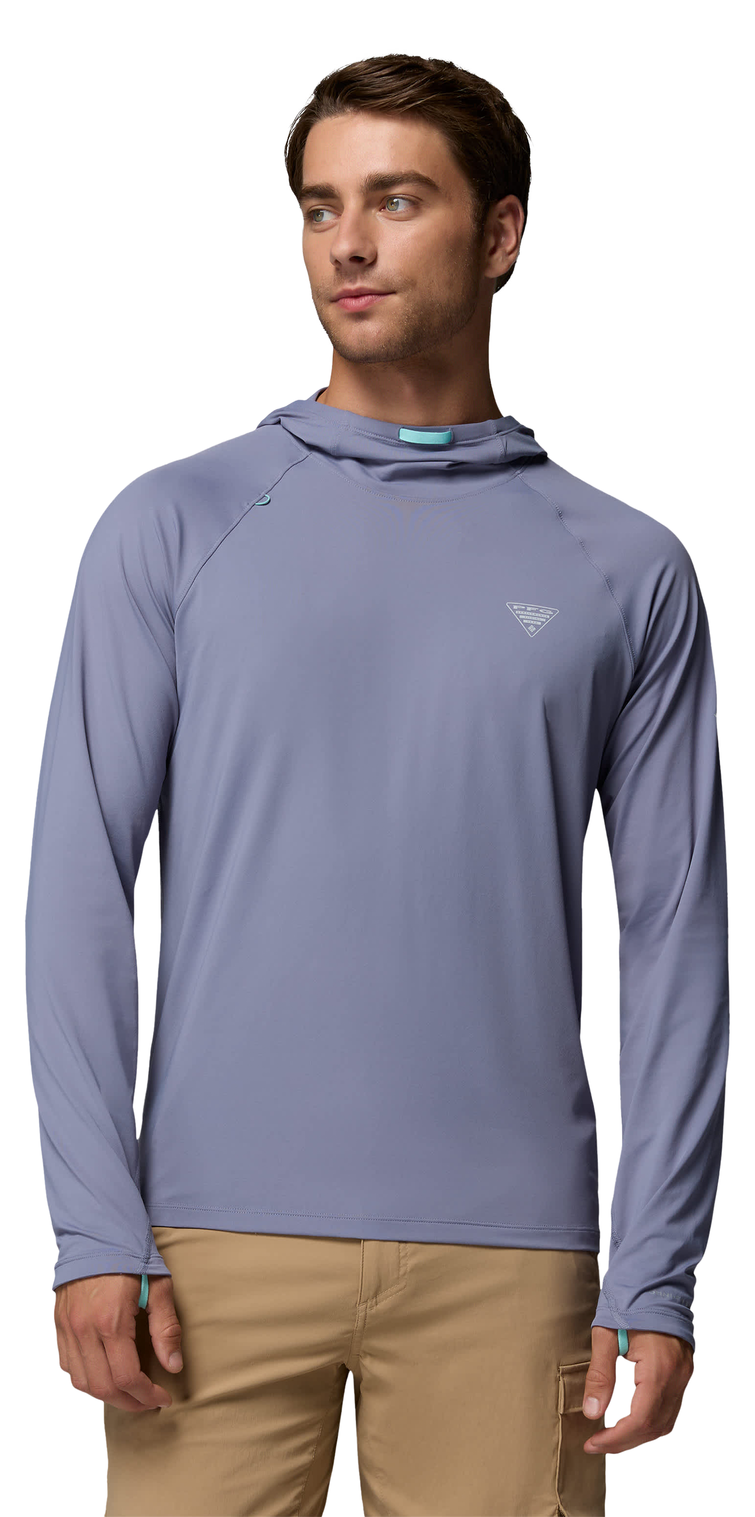 Image of Columbia Wild Cast Sun Hoodie - New Moon