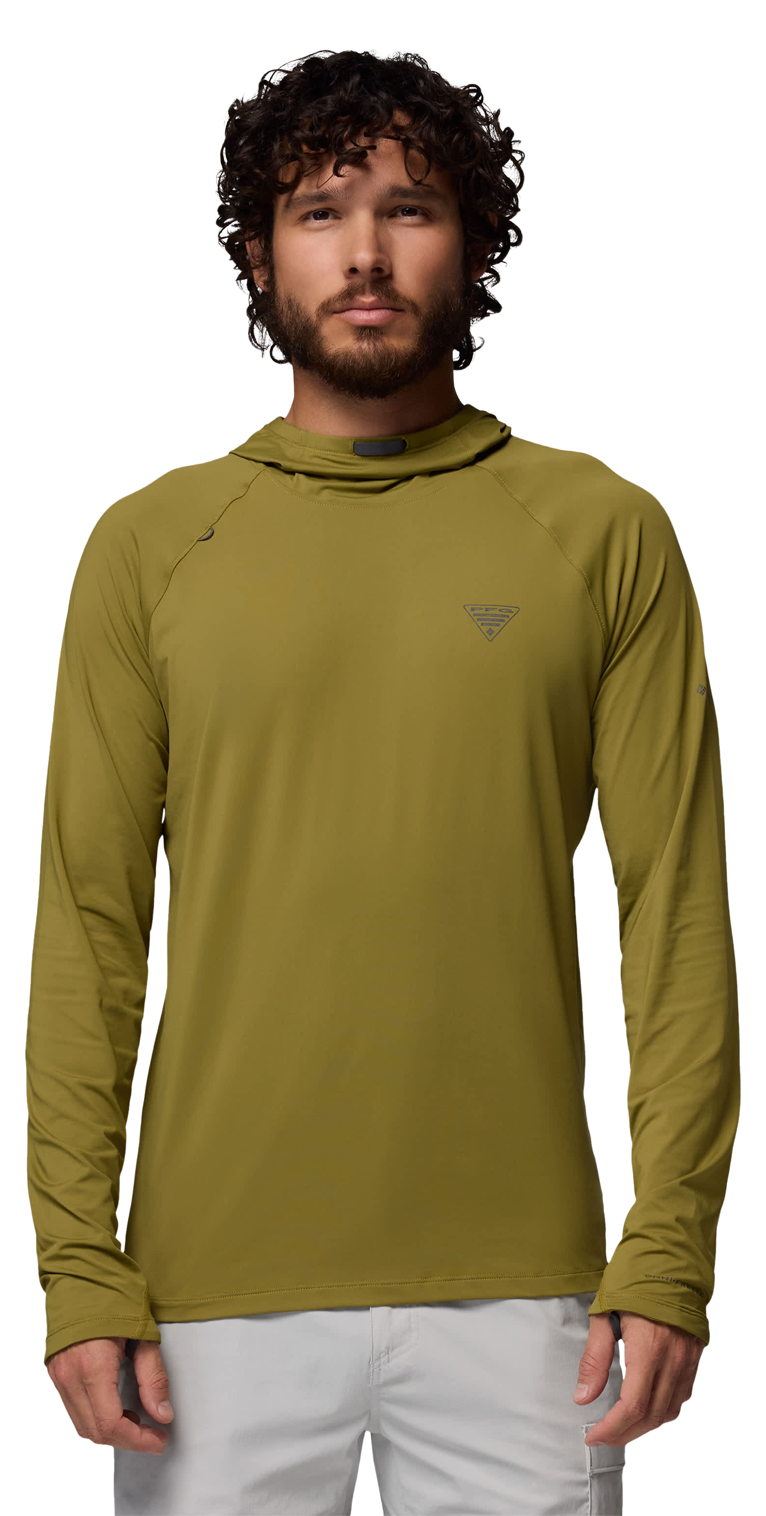 Image of Columbia Wild Cast Sun Hoodie - Grove Green