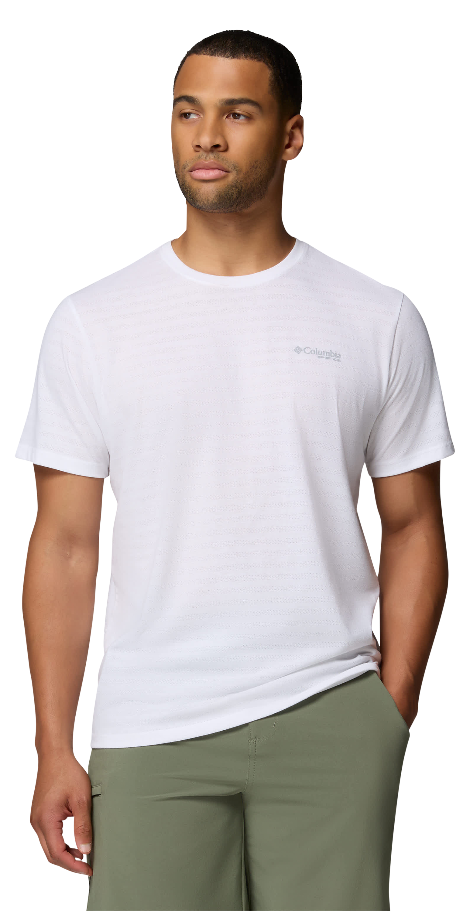 Image of Columbia PFG Freezer Short-Sleeve T-Shirt - White