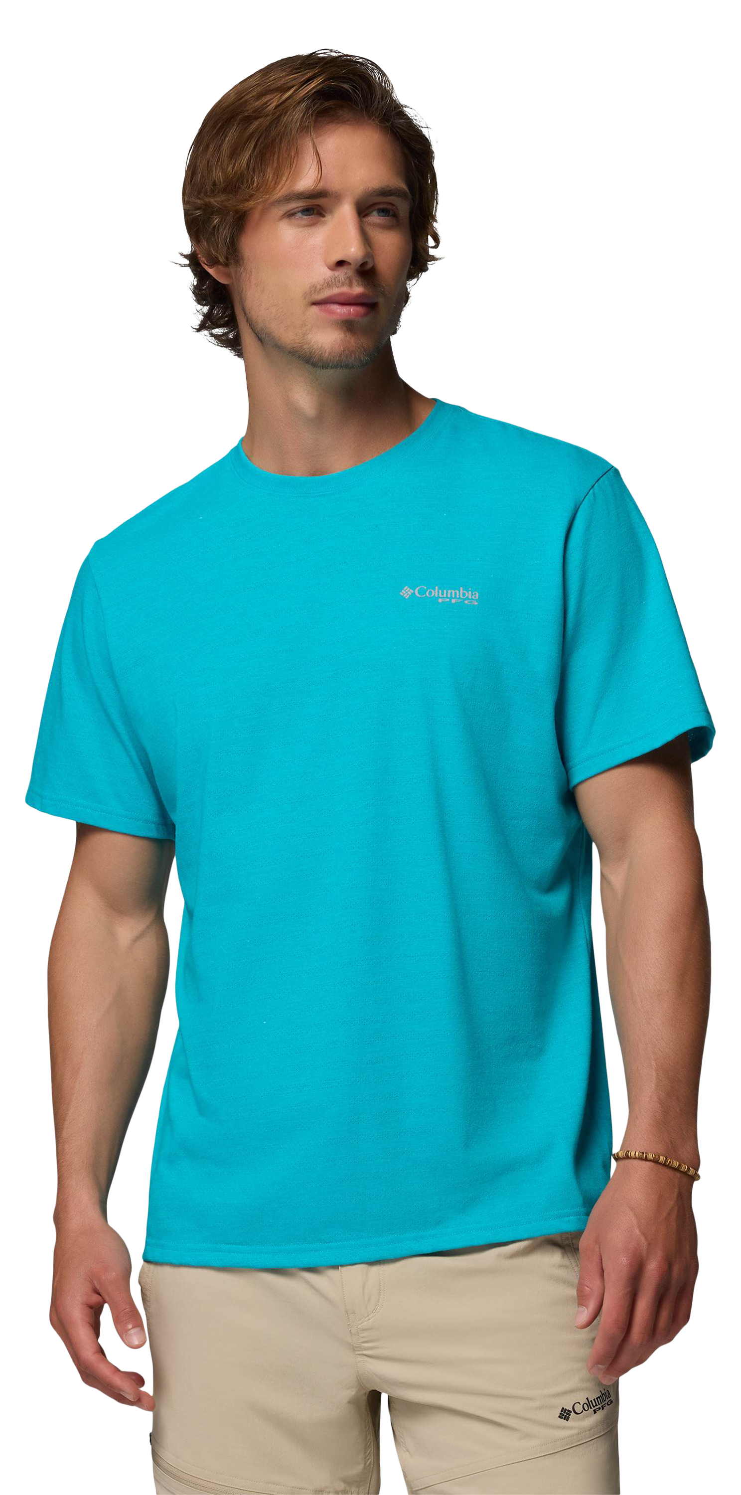 Image of Columbia PFG Freezer Short-Sleeve T-Shirt - Ocean Teal