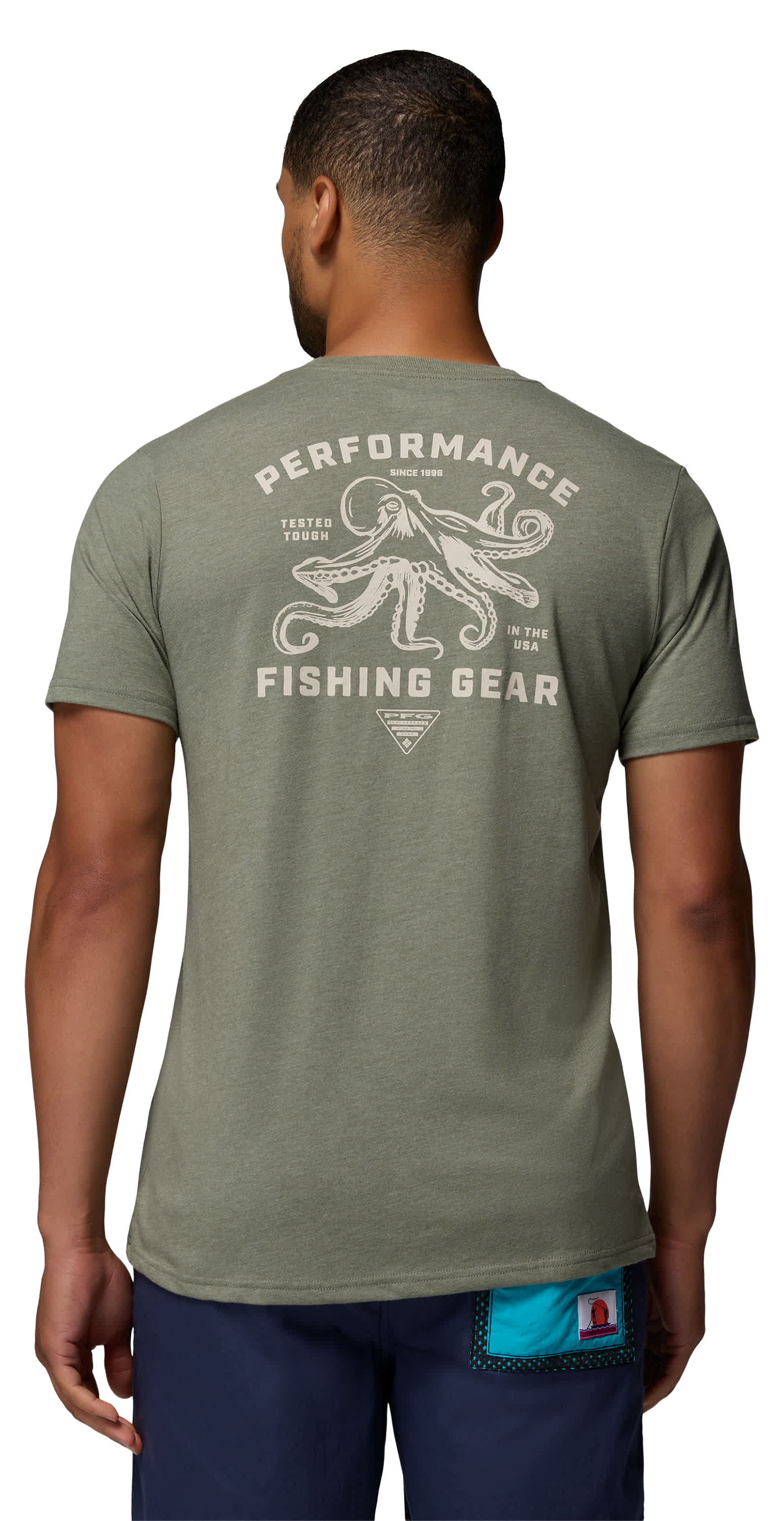Image of Columbia PFG Lure Lineup Octopus Graphics Short-Sleeve T-Shirt