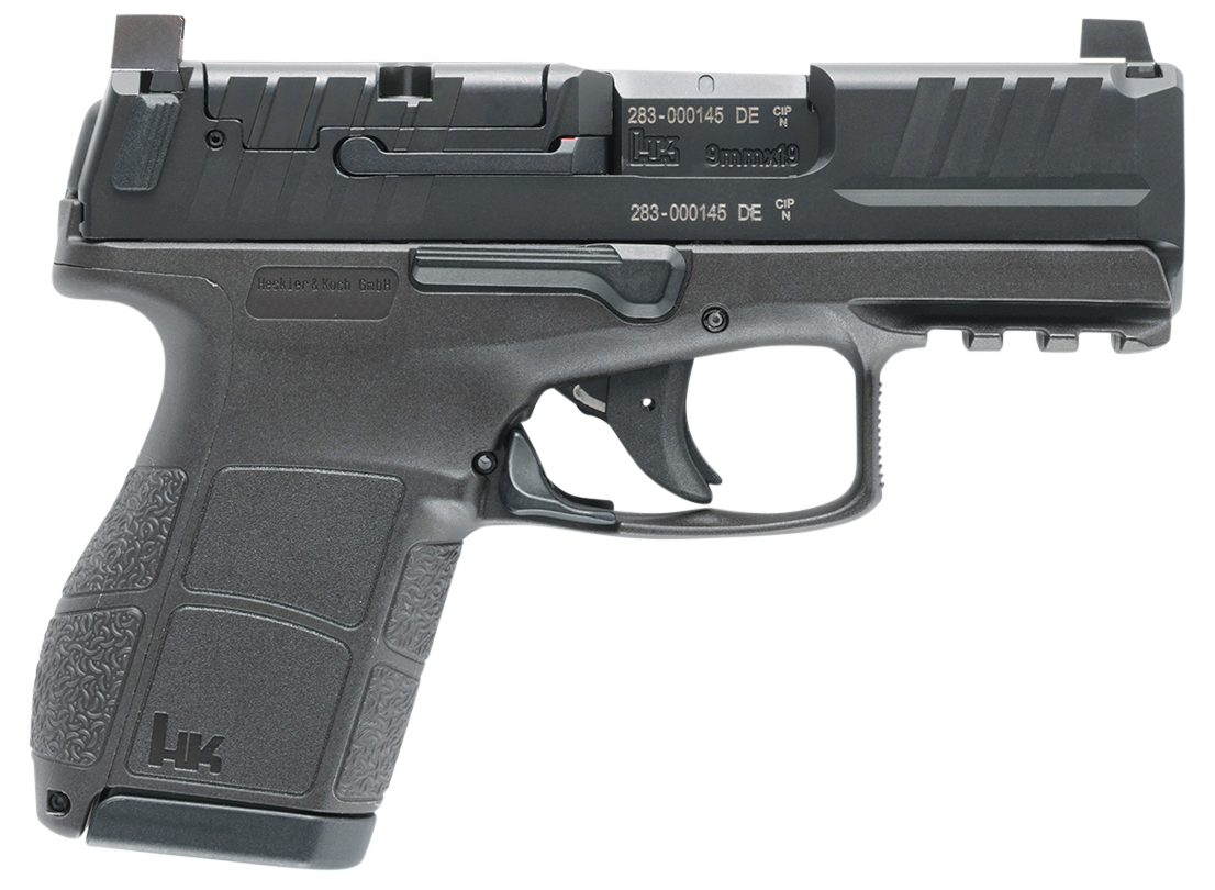 HK VP9CC OR SemiAuto Pistol  9mm  Matte Black  Magazine Capacity 12