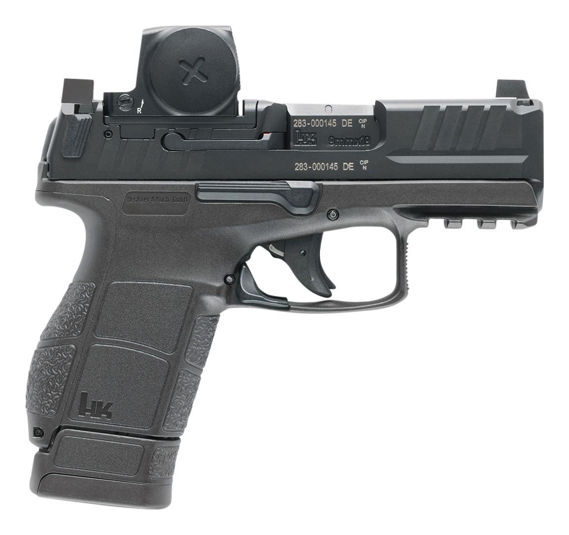 HK VP9CC OE SemiAuto Pistol with Vortex DefenderCCW Enclosed Micro Red Dot  9mm  12 Magazine Capacity