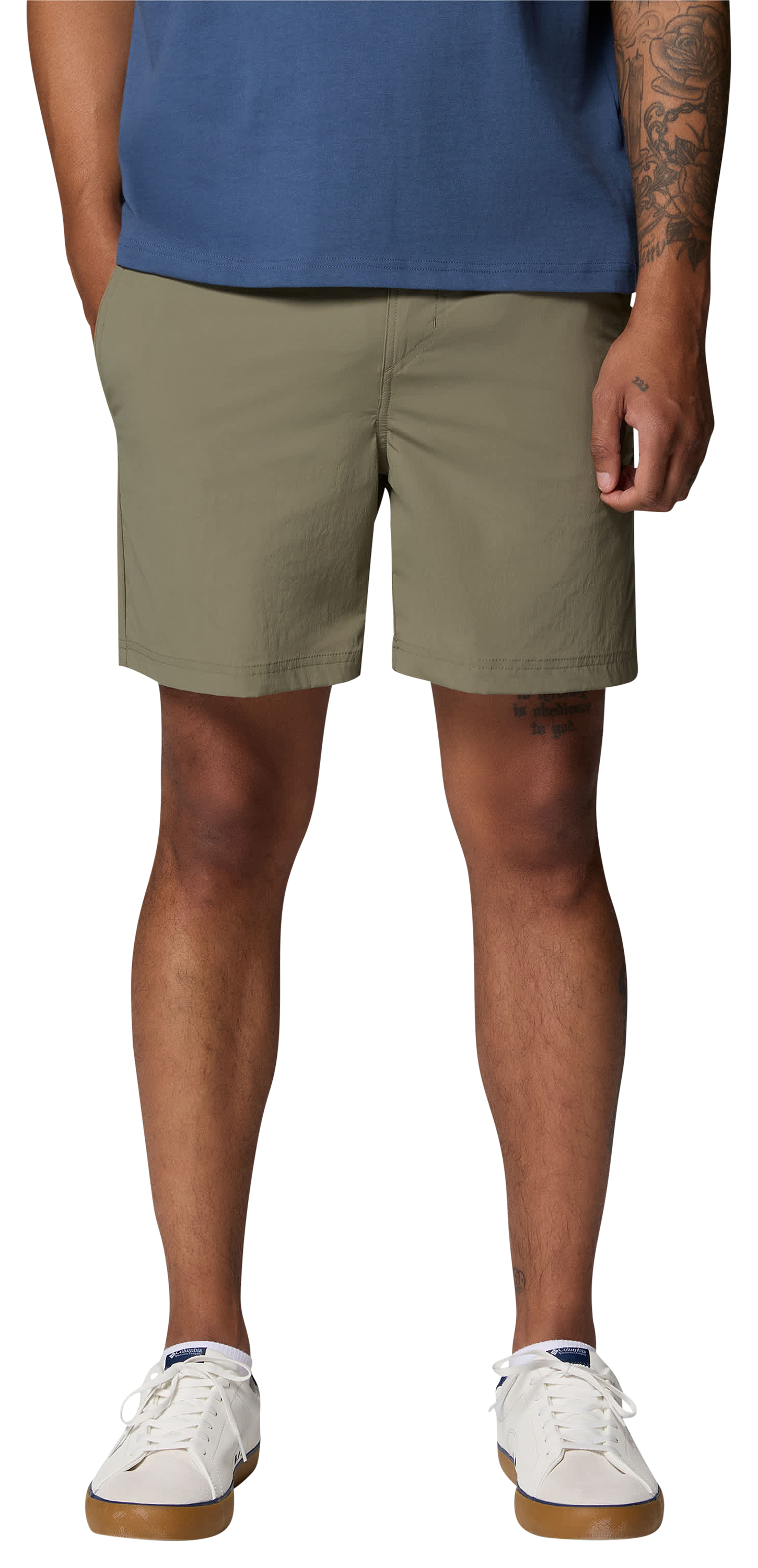 Image of Columbia ROC Lite Chino Shorts - Stone Green