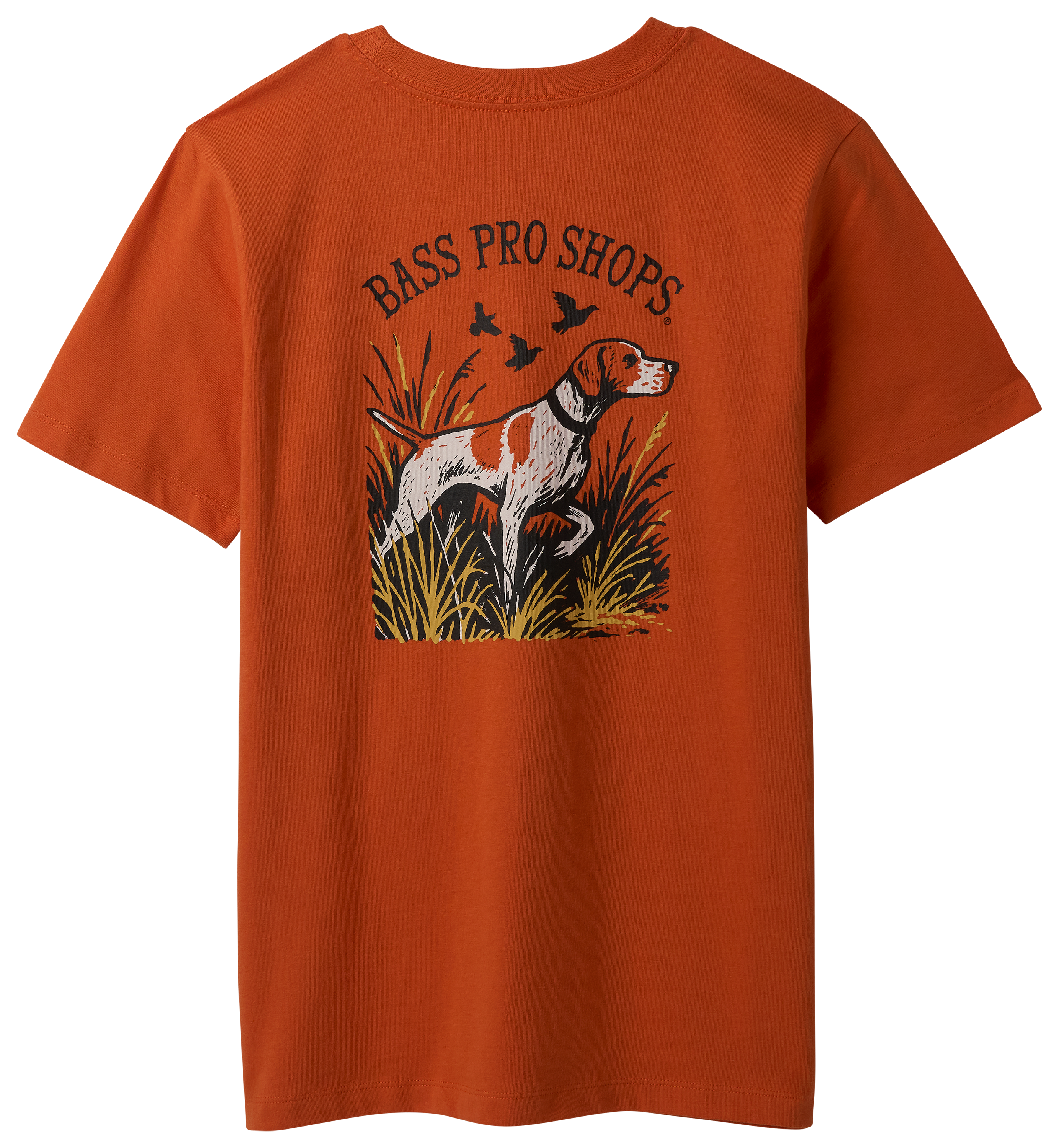 Image of Bass Pro Shops Graphic Short-Sleeve T-Shirt for Kids - Harvest Pumpkin