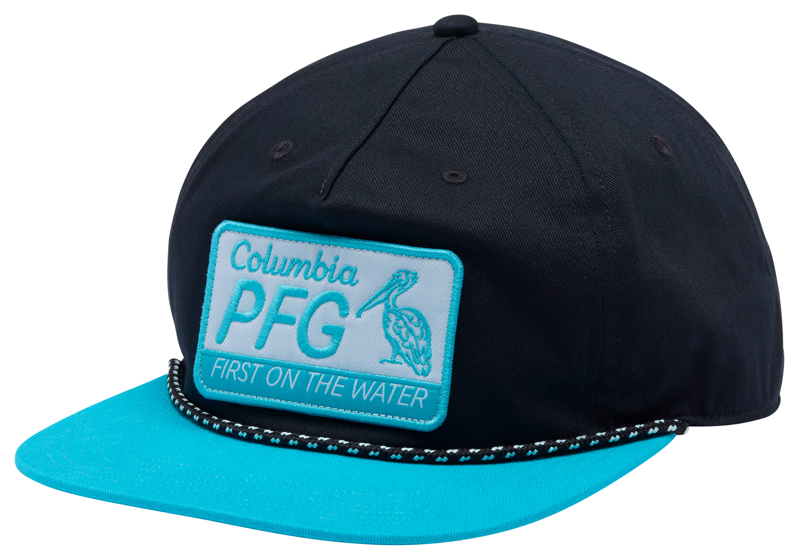 Image of Columbia PFG Back Tack Pelican Snapback Cap