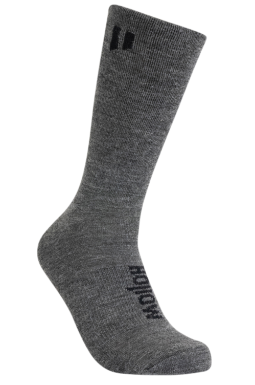 Image of Hollow Crew Socks - Grey - XL