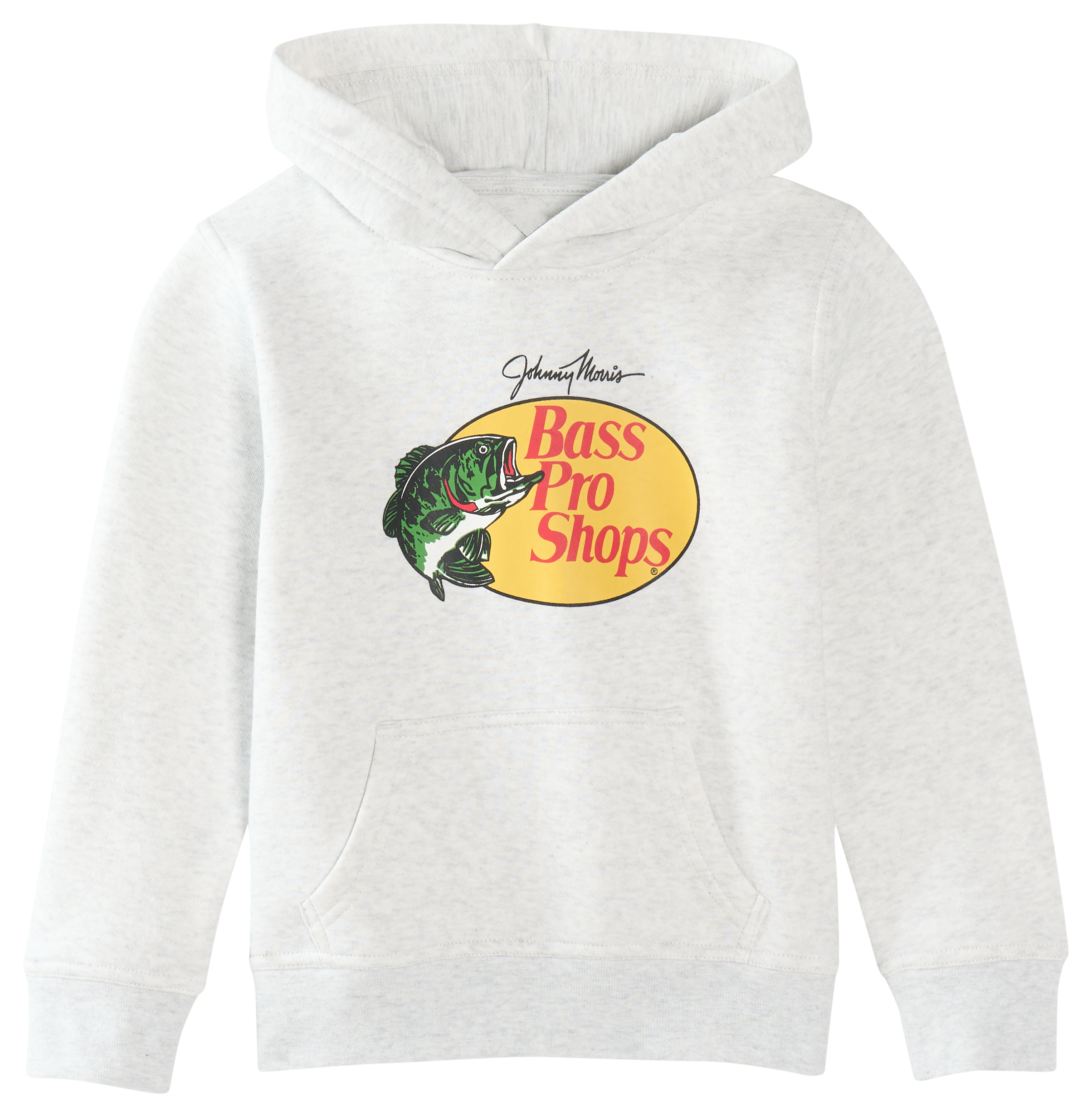 Bass Pro Shops Bass Pro Shops Classic Logo Hoodie for Toddlers - Heather Gray - $21.99 at Bass Pro Shops