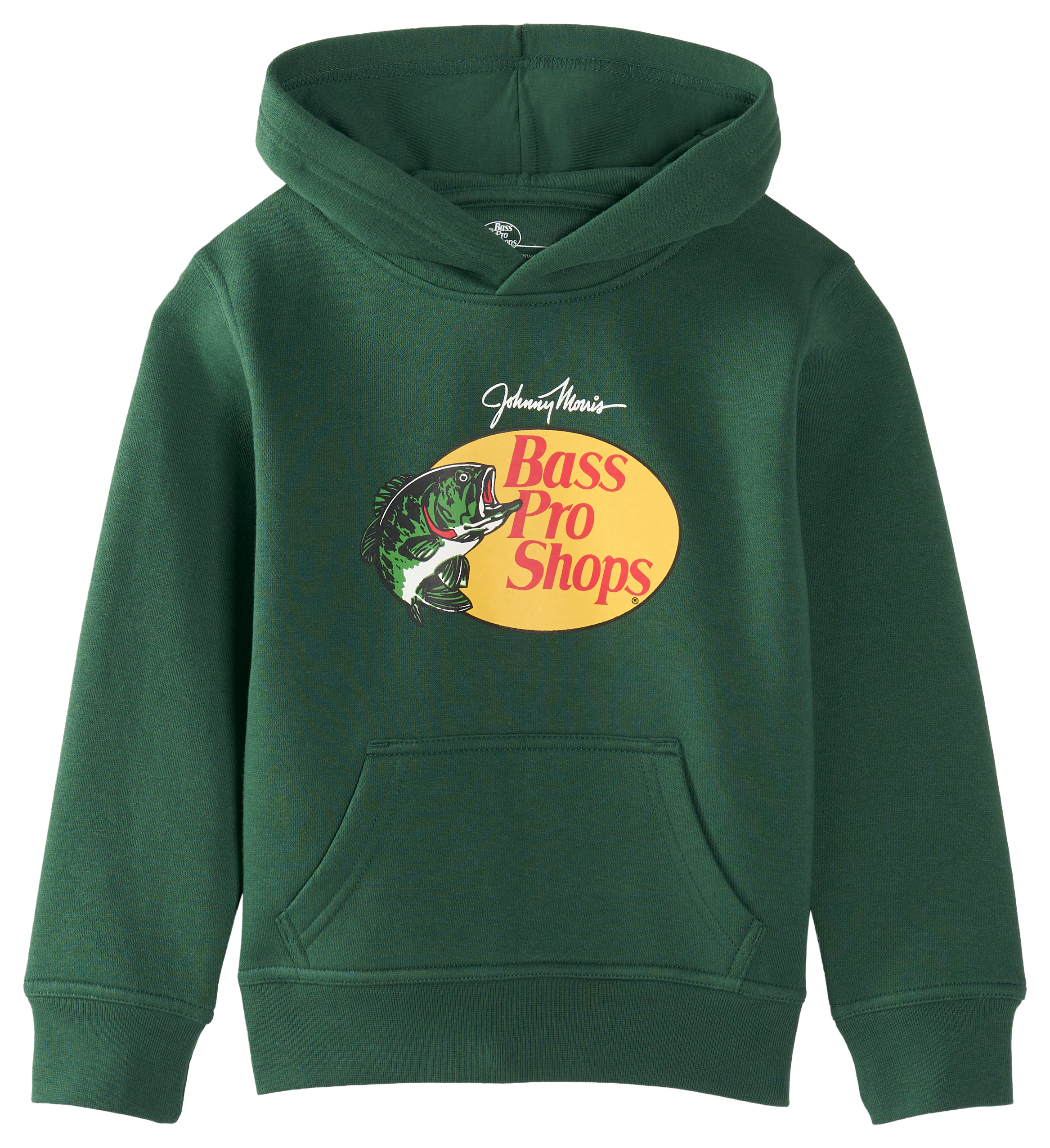Image of Bass Pro Shops Classic Logo Hoodie for Toddlers - Green