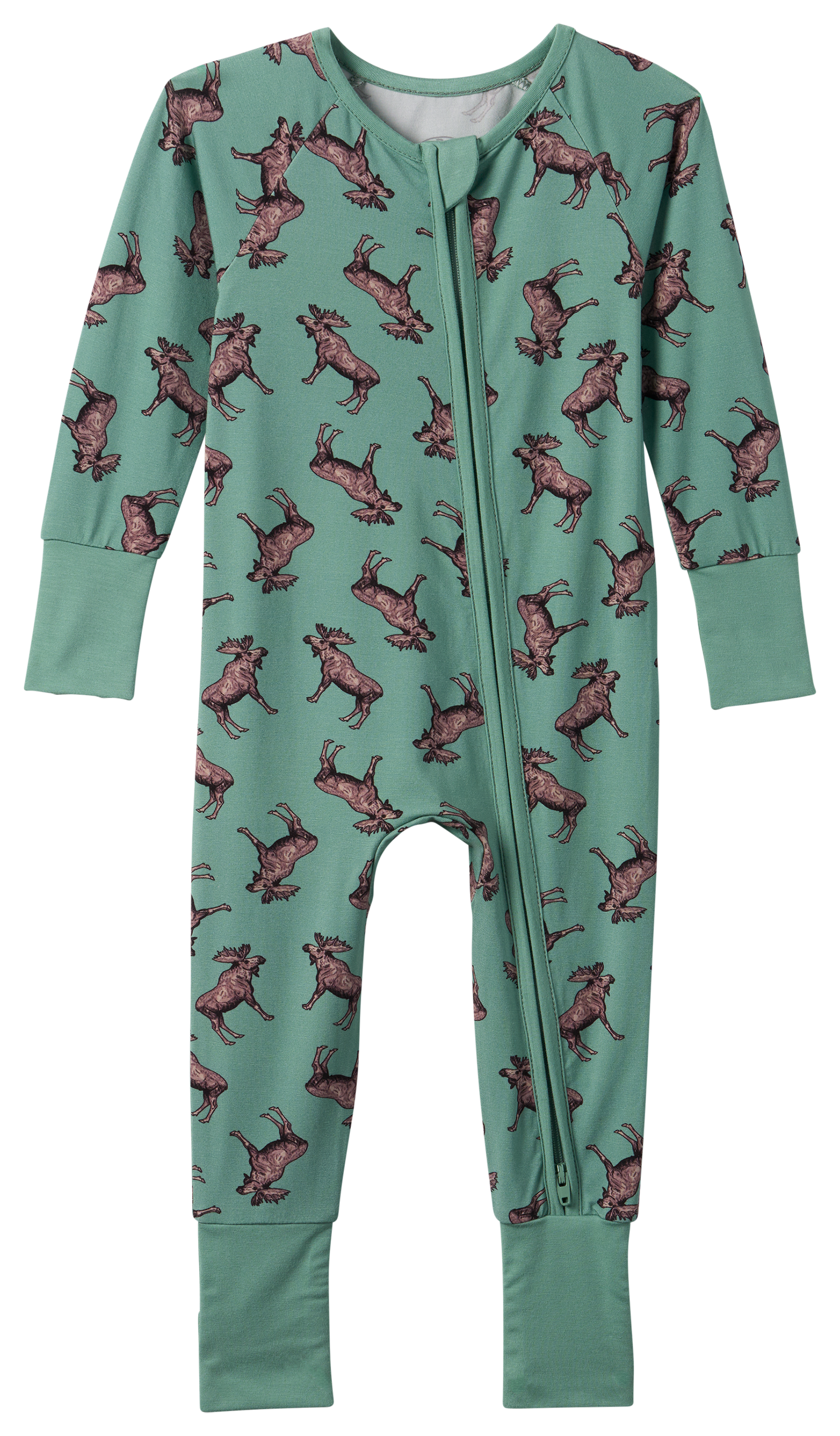 Image of Bass Pro Shops Snug-Fit Pajamas for Babies - Moose