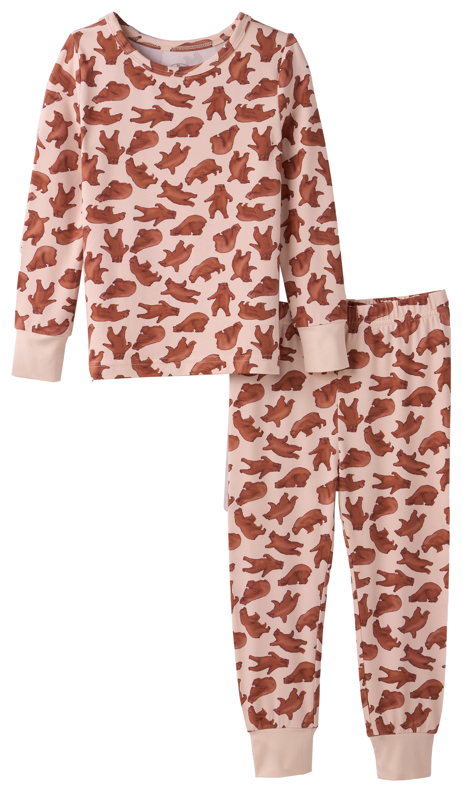 Image of Bass Pro Shops Snug-Fit Pajamas for Toddlers - Bear