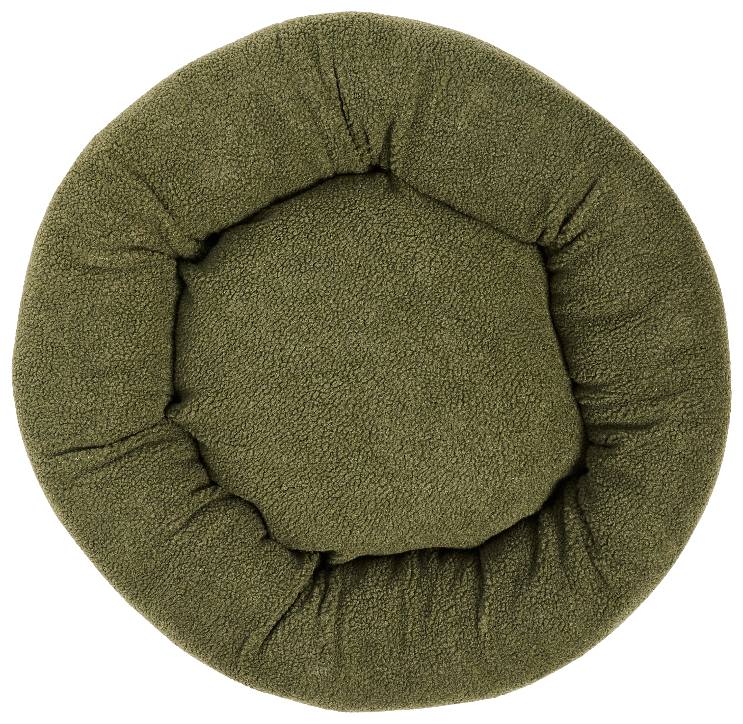 Bass Pro Shops Bass Pro Shops Cuddler Fleece Pet Bed - Dark Green - 27.6'' x 27.6'' x 7.9'' - $34.99 at Bass Pro Shops