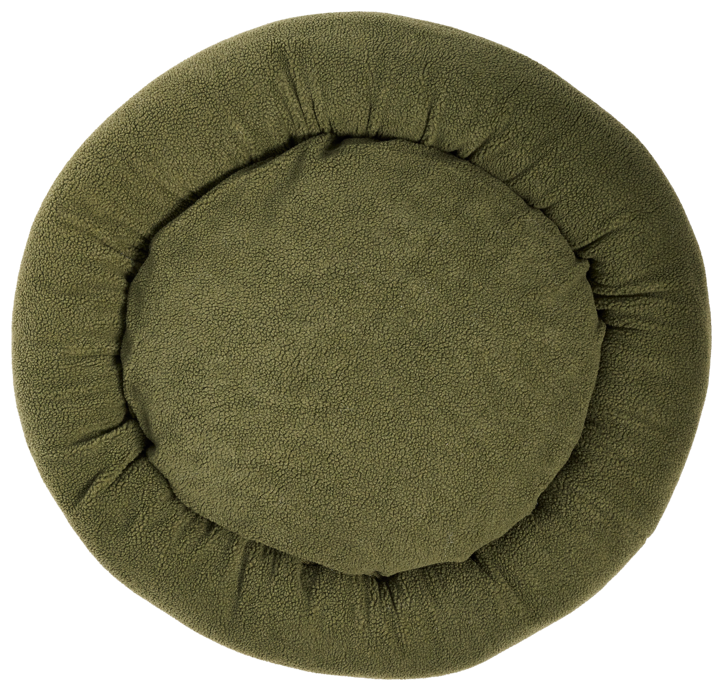 Bass Pro Shops Bass Pro Shops Cuddler Fleece Pet Bed - Dark Green - 35.4'' x 35.4'' x 8.7'' - $44.99 at Bass Pro Shops