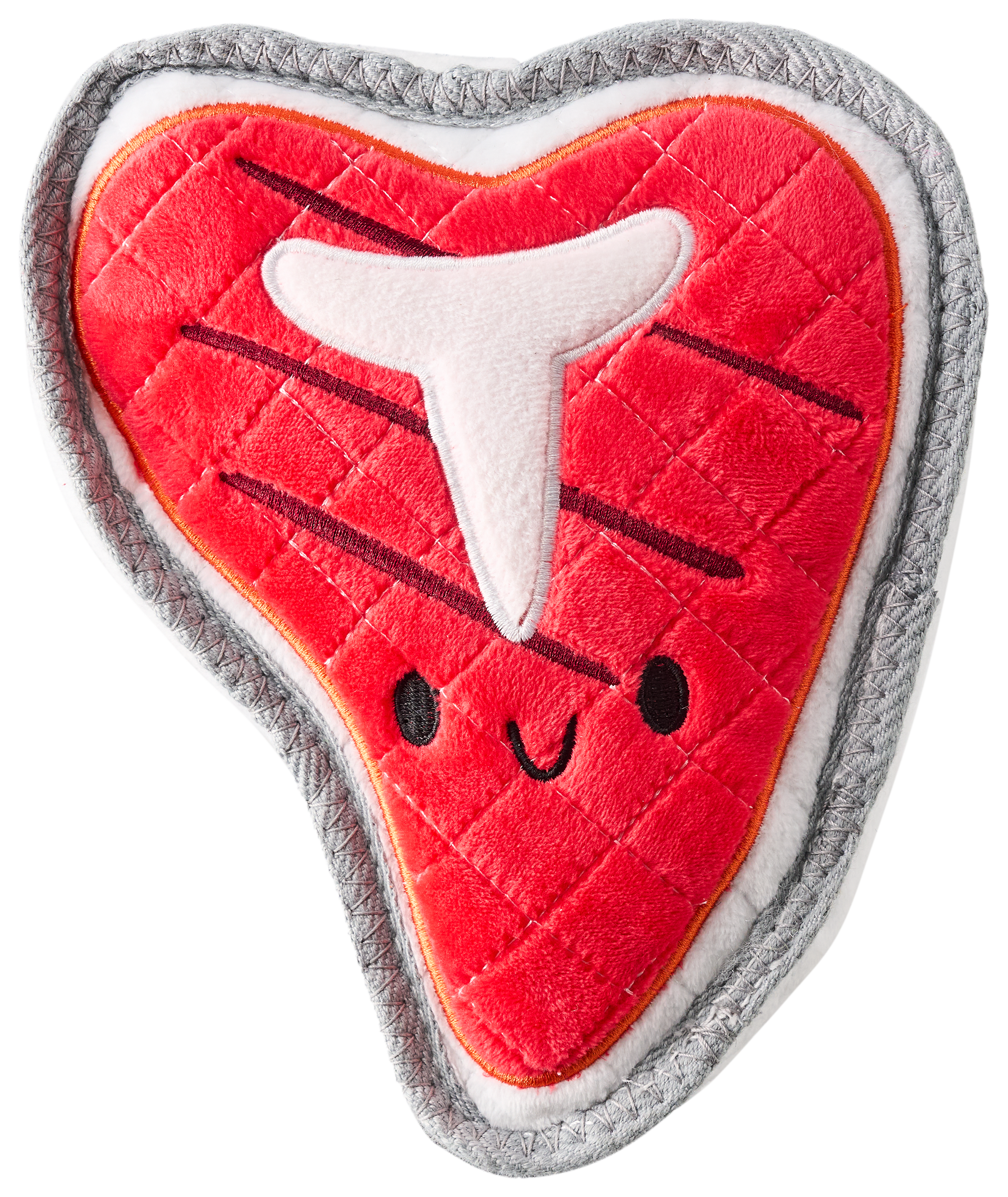 Bass Pro Shops Steak Plush Dog Toy