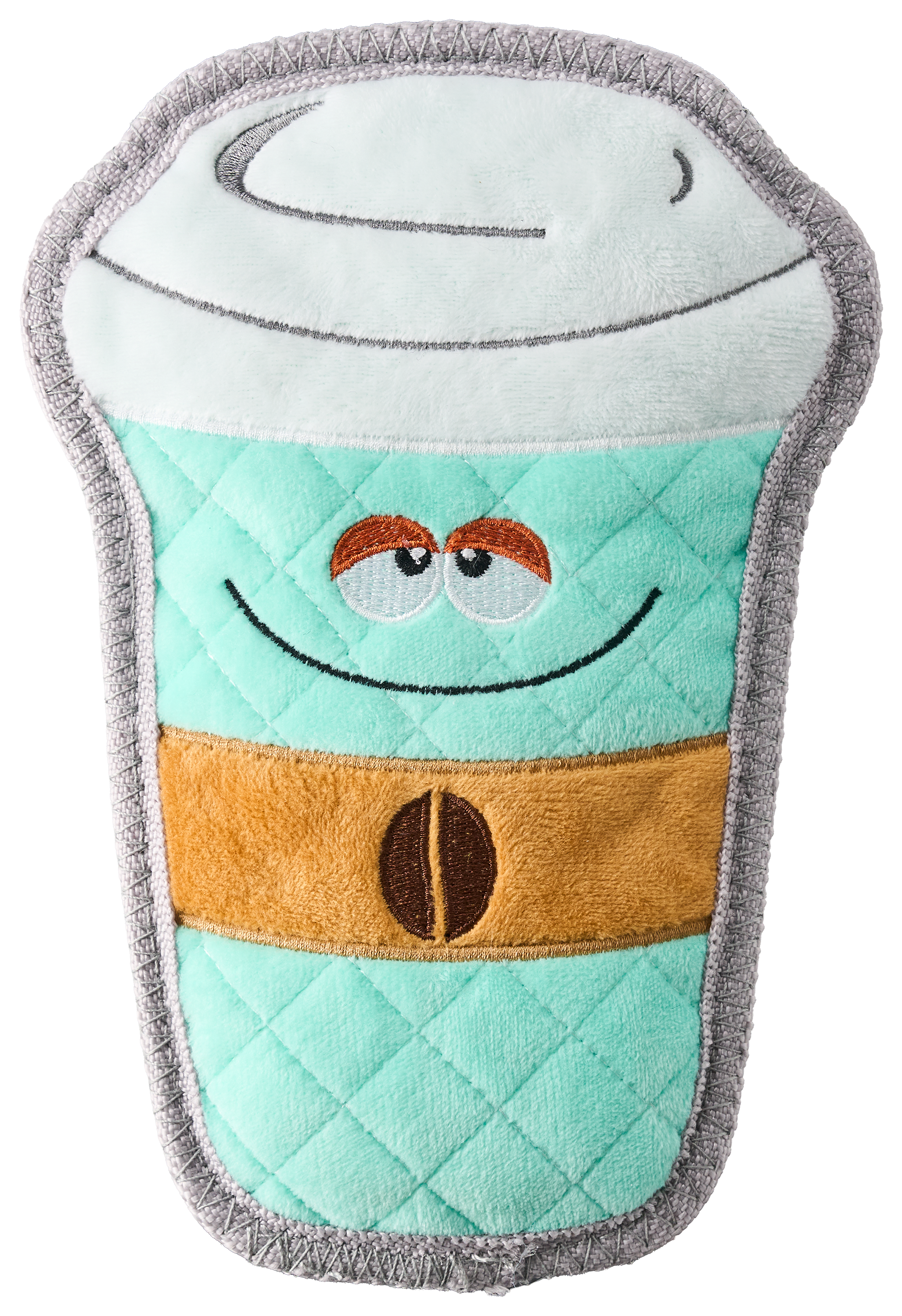Bass Pro Shops Coffee Plush Dog Toy