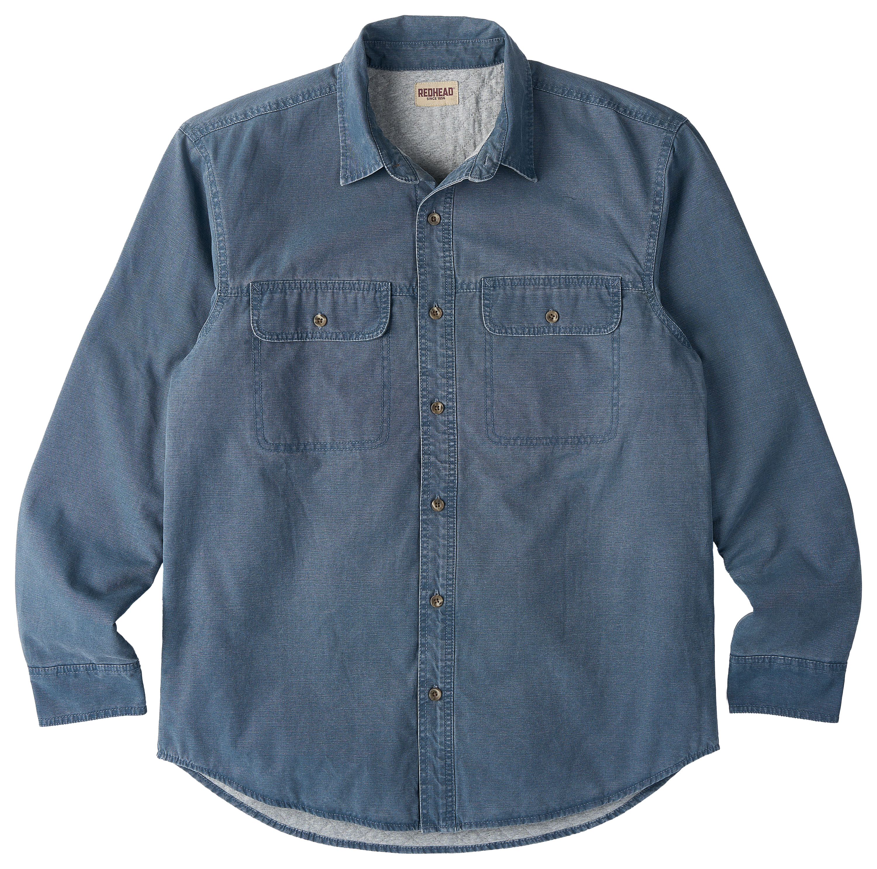 Image of RedHead Old Timber Jerseyland Quilt-Lined Shirt Jacket - Dark Slate