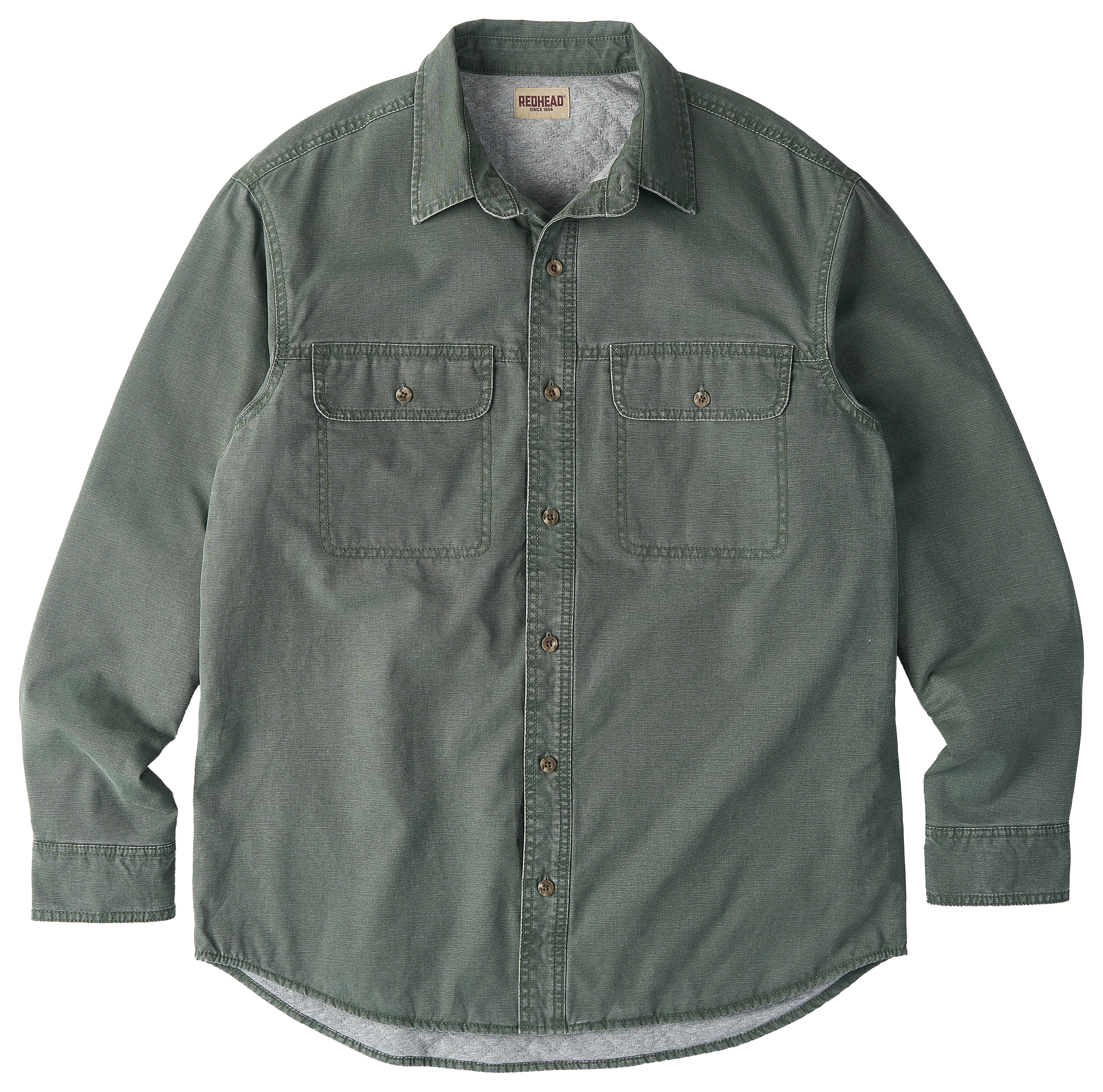 Image of RedHead Old Timber Jerseyland Quilt-Lined Shirt Jacket - Thyme