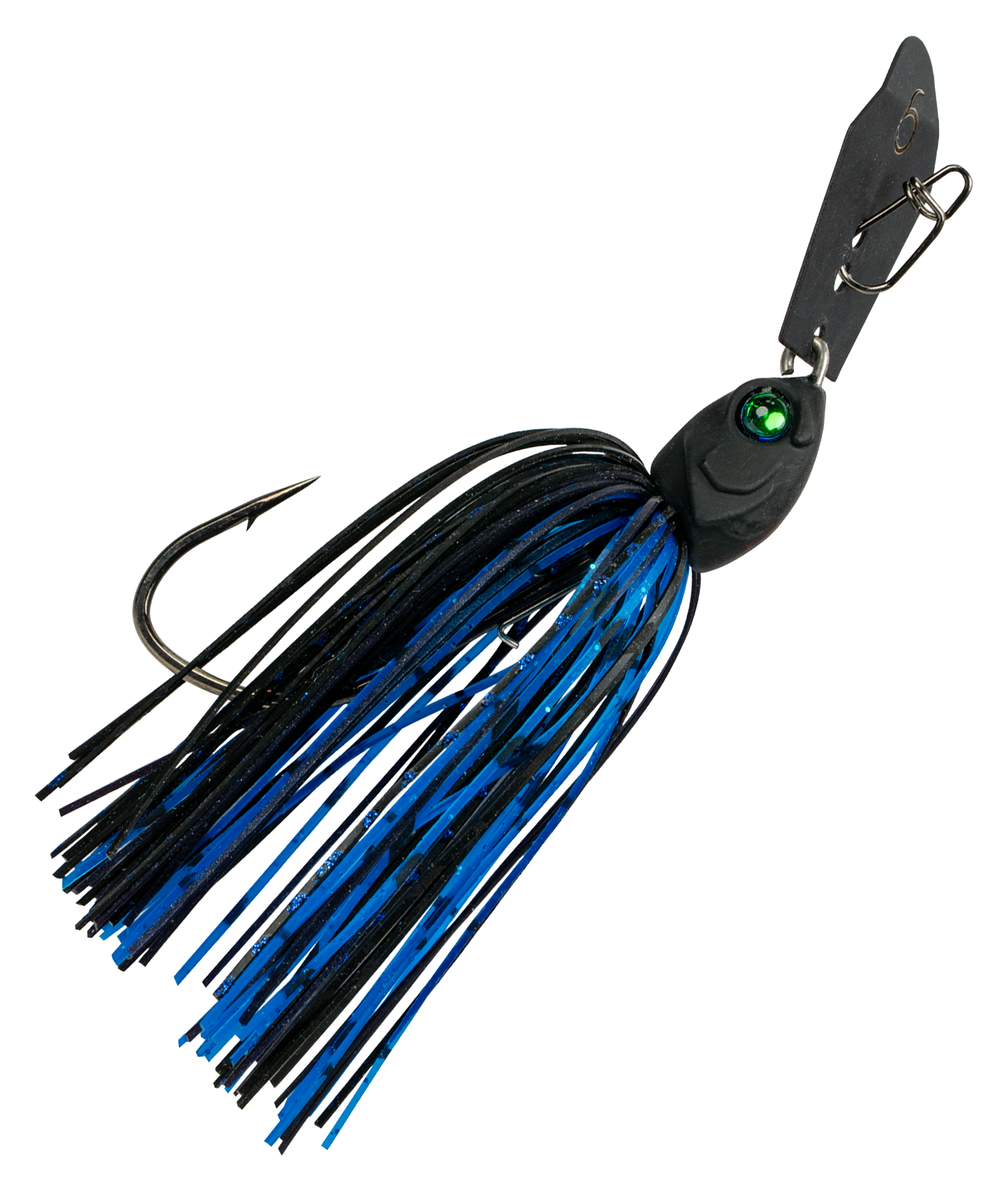 Image of 6th Sense Fishing Jigsaw Bladed Jig - Black N Blue - 3/4 oz.
